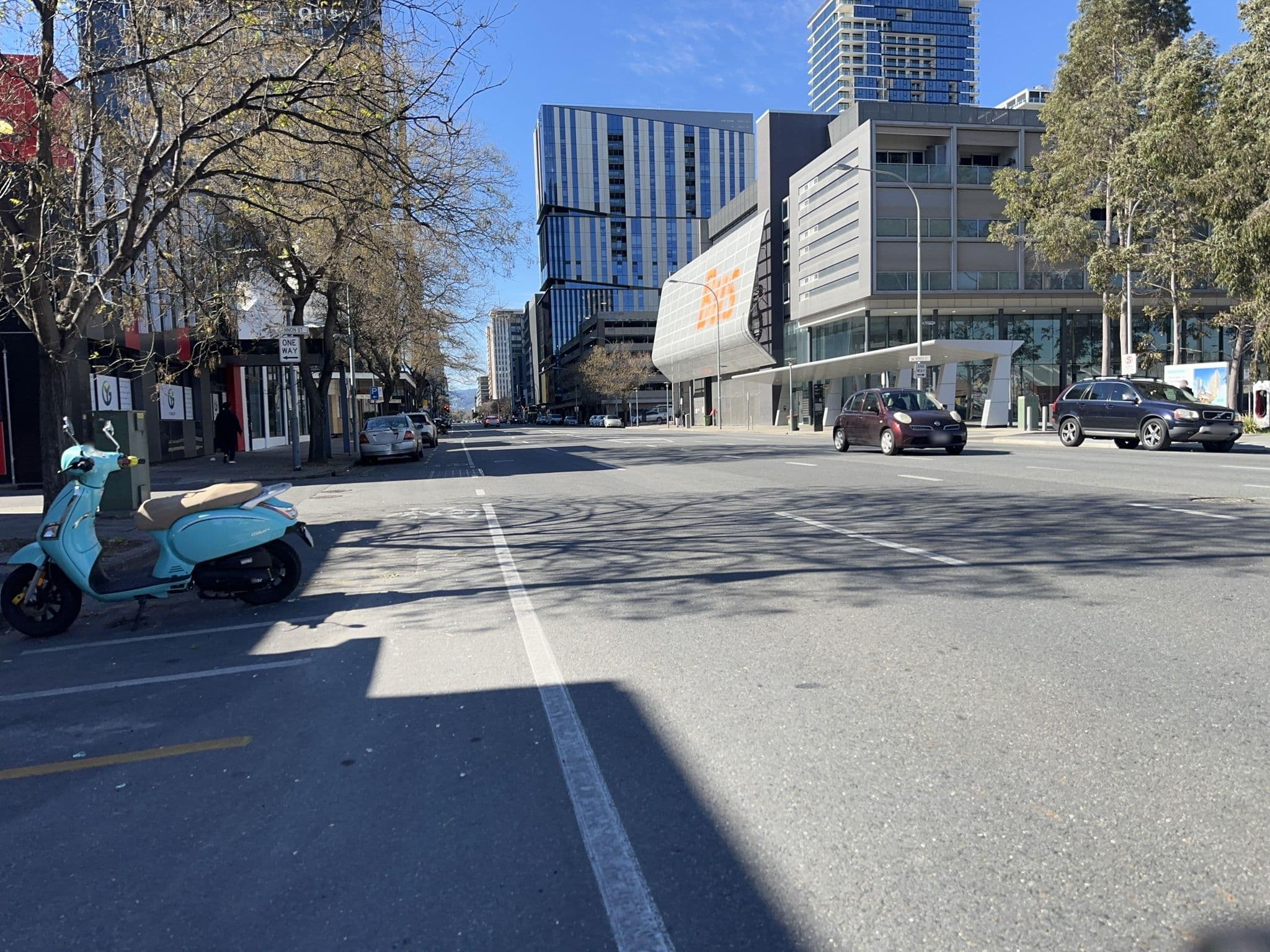 Street view near Backpacker Transit & Travel Centre, Adelaide — © banjo5295 (CC BY-SA · Mapillary)