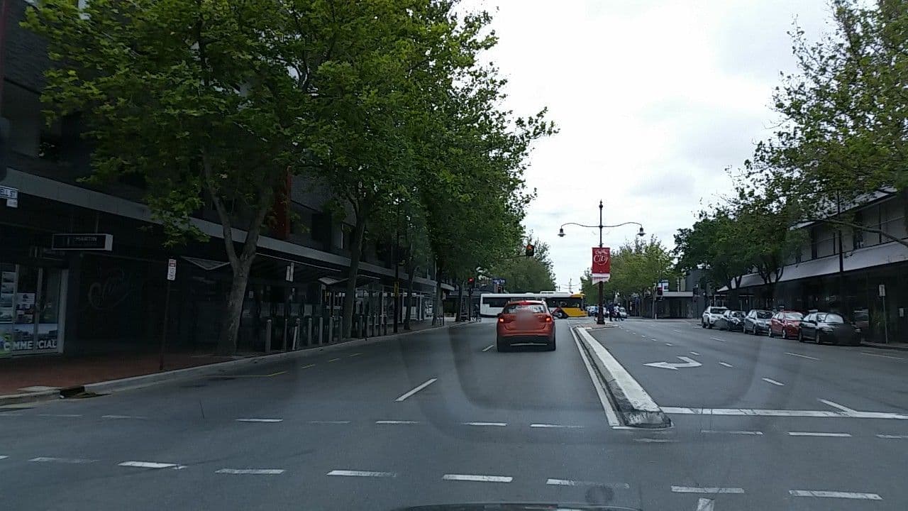 Street view near Hotel Adelaide International, North Adelaide — © didz (CC BY-SA · Mapillary)