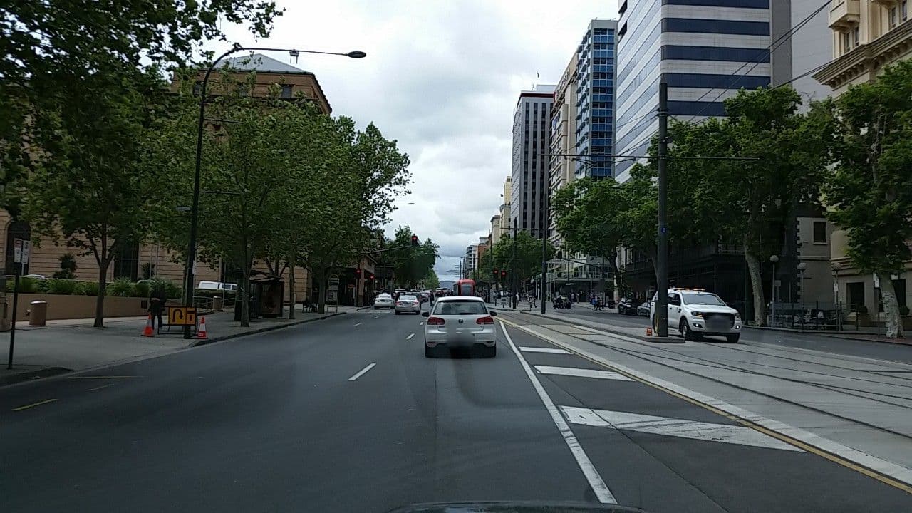 Street view near ibis Styles Adelaide Grosvenor, Adelaide — © didz (CC BY-SA · Mapillary)