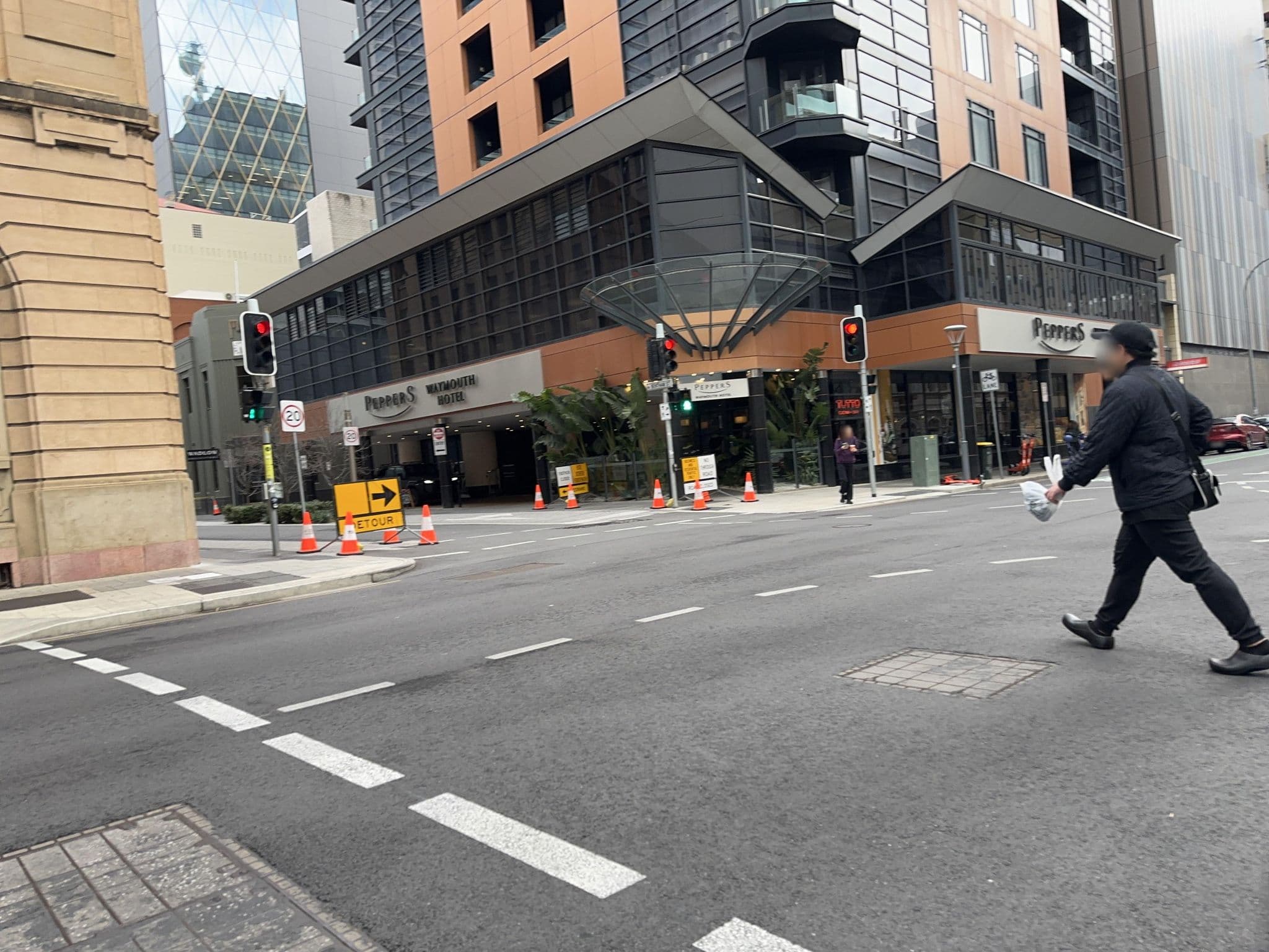 Street view near Rendevouz, Adelaide — © banjo5295 (CC BY-SA · Mapillary)
