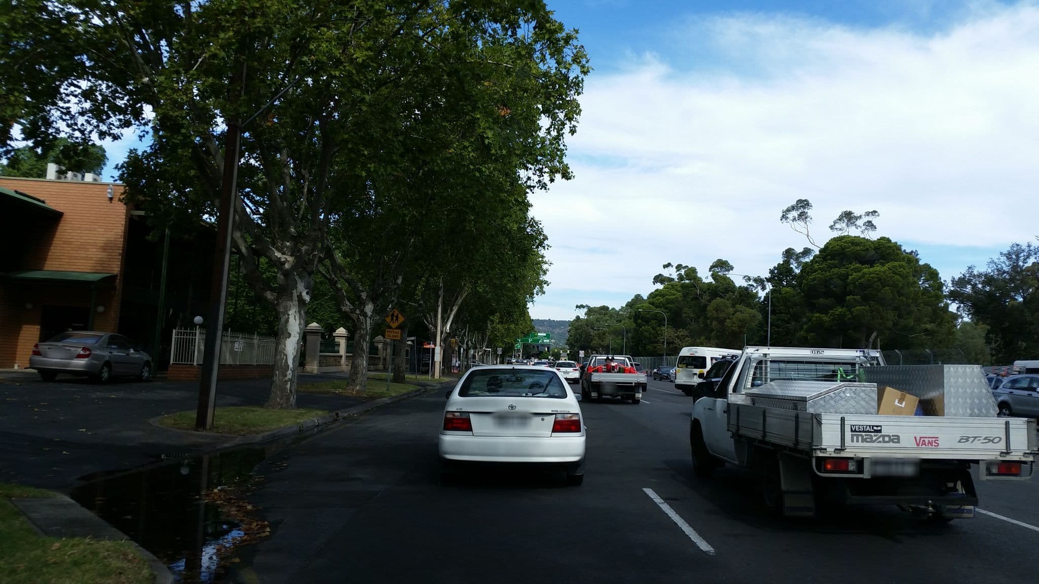 Street view near Cancer Council Lodge - Flinders, Kent Town — © didz (CC BY-SA · Mapillary)
