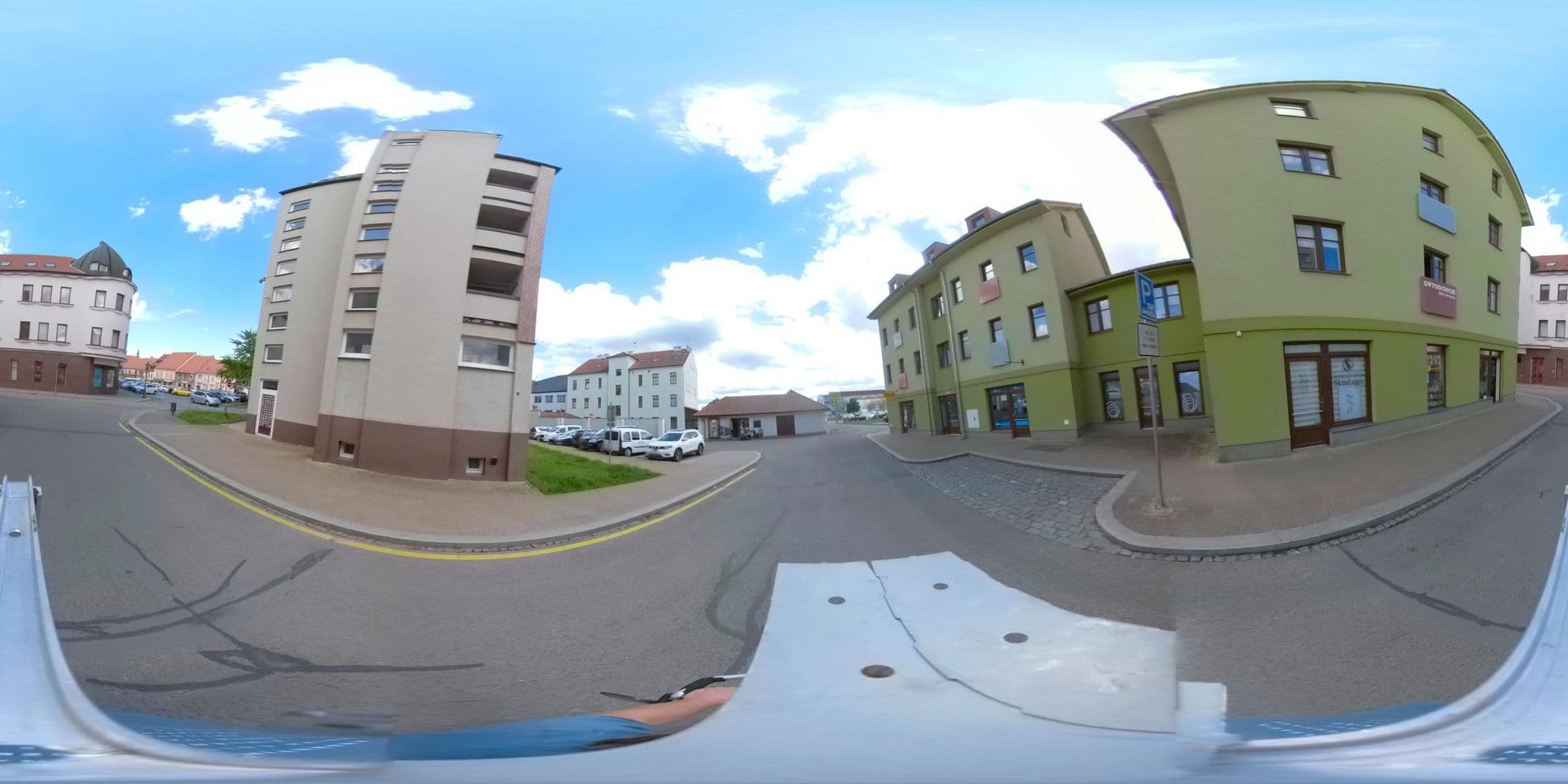 Street view near Bílý lev, Rokycany — © wegavision (CC BY-SA · Mapillary)
