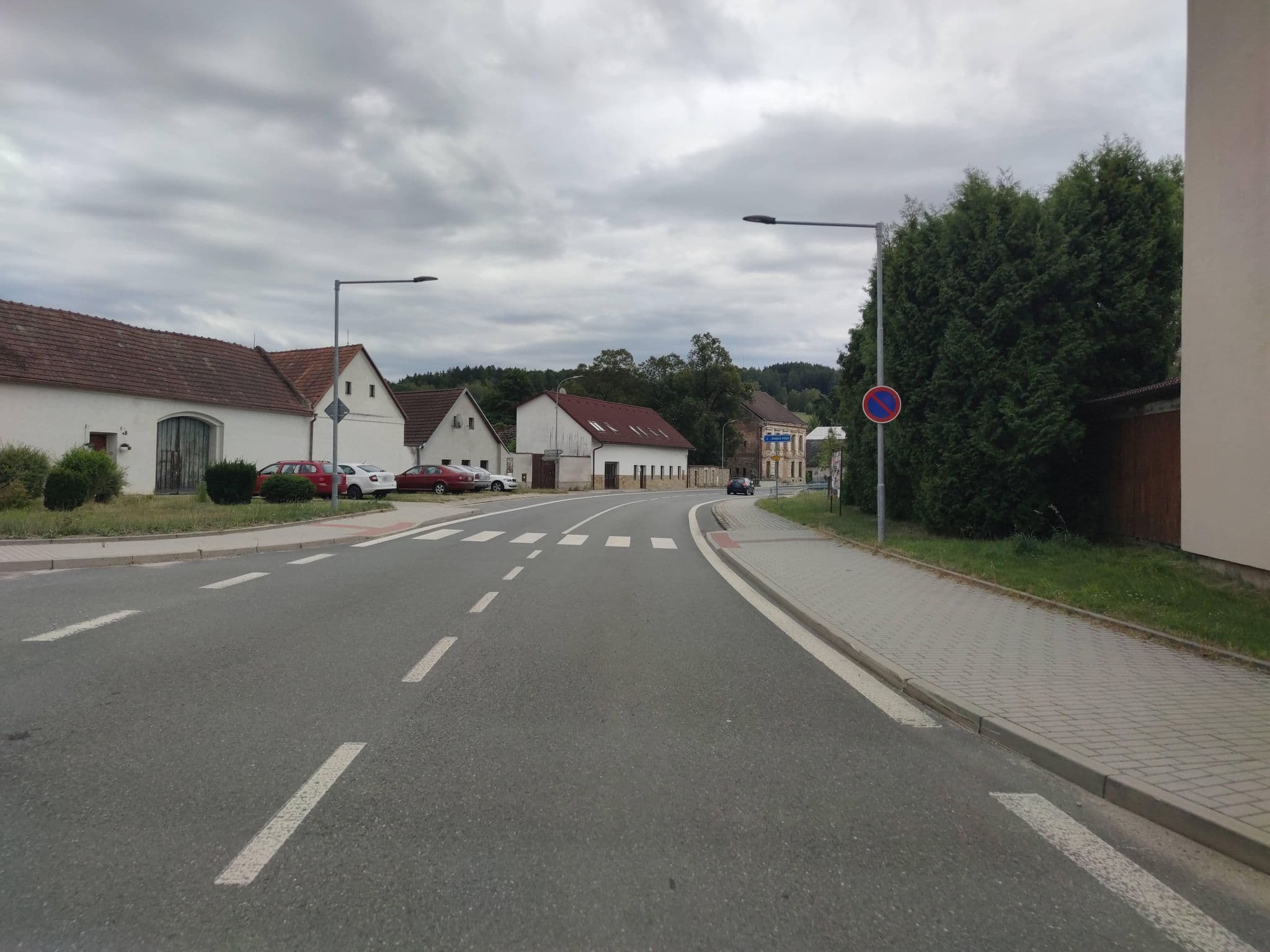 Street view near Penzion Na Hostici, Nová Bystřice — © martinpoljak (CC BY-SA · Mapillary)