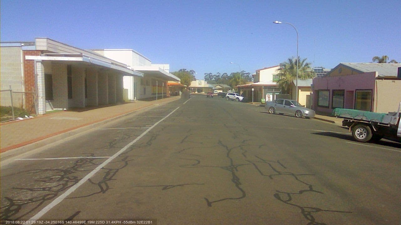 Street view near Barmera Backpackers Yha, Barmera — © bob3bob3 (CC BY-SA · Mapillary)