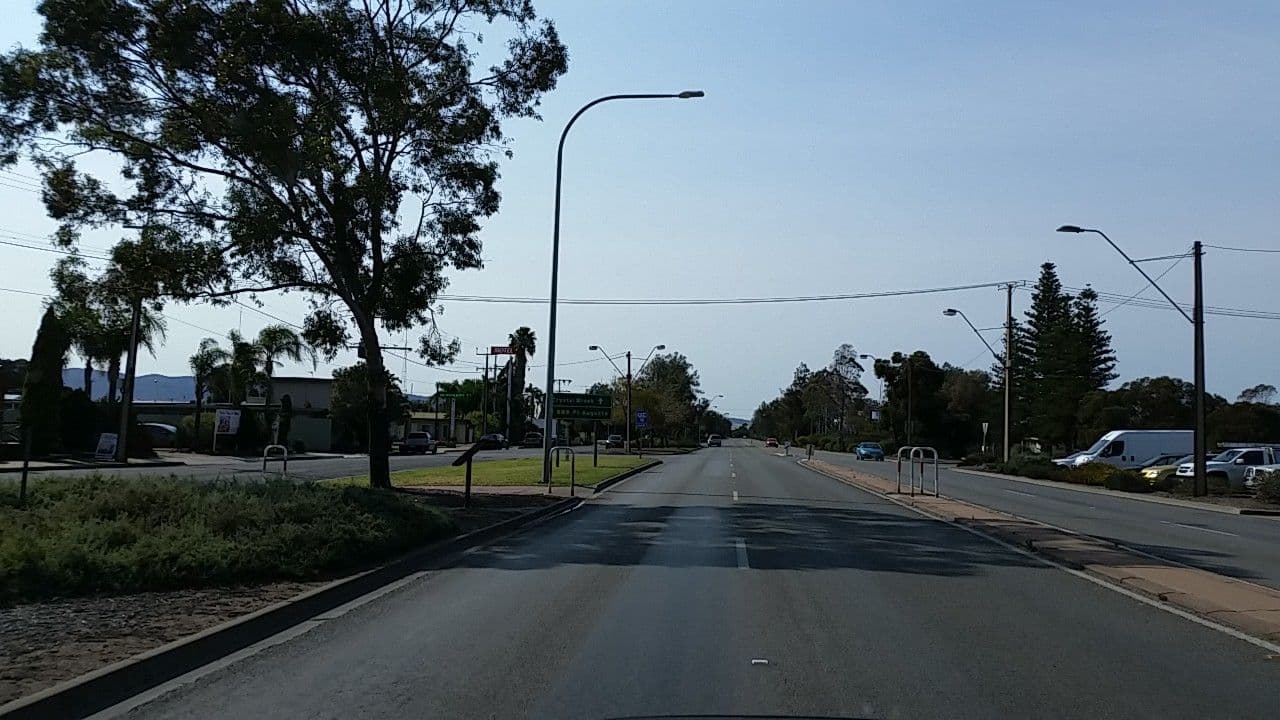 Street view near Bentley's Cabin Park, Port Pirie, Solomontown — © didz (CC BY-SA · Mapillary)