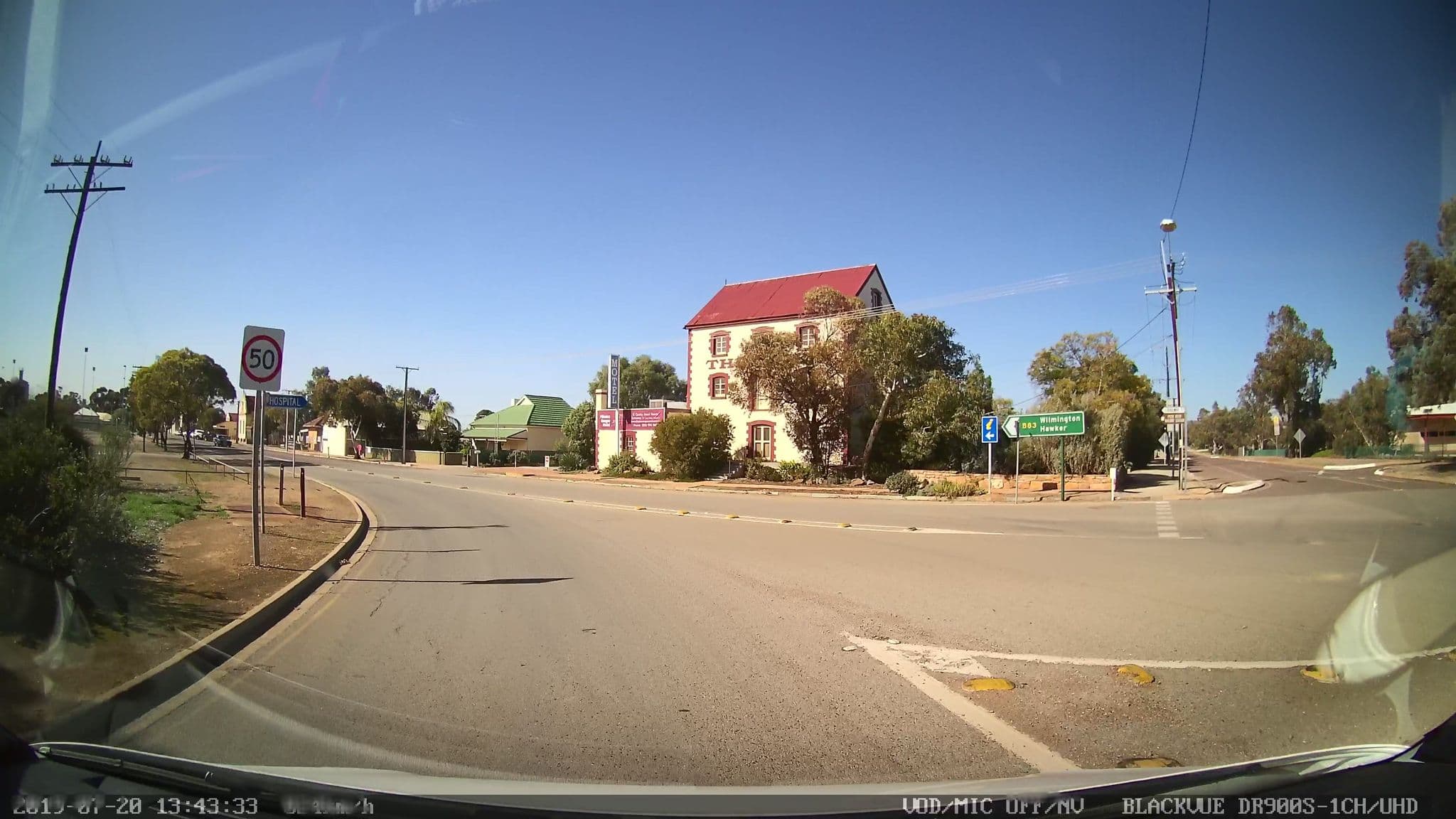 Street view near Flinders Range Motel, Quorn — © bob3bob3 (CC BY-SA · Mapillary)