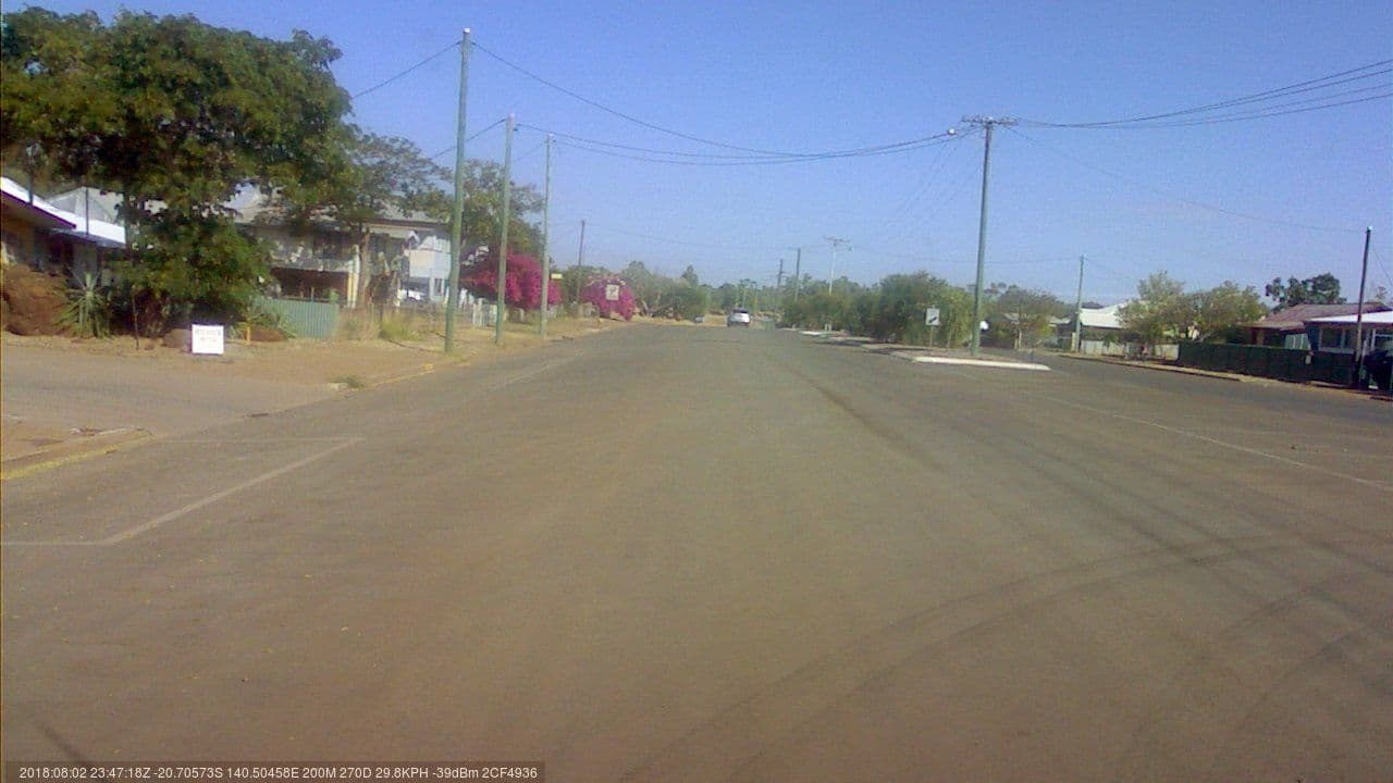Street view near Wagon Wheel Motel, Cloncurry — © bob3bob3 (CC BY-SA · Mapillary)