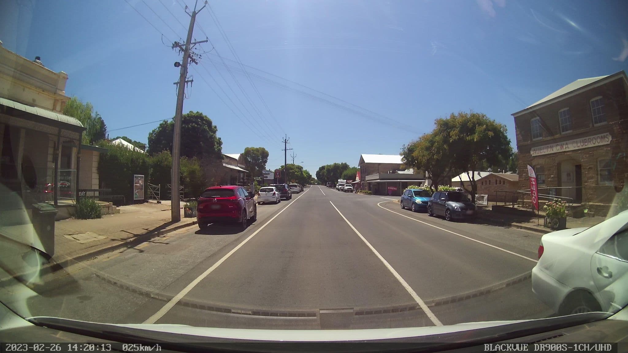 Street view near Mellers of Auburn Cafe and Accommodation, Clare — © bob3bob3 (CC BY-SA · Mapillary)