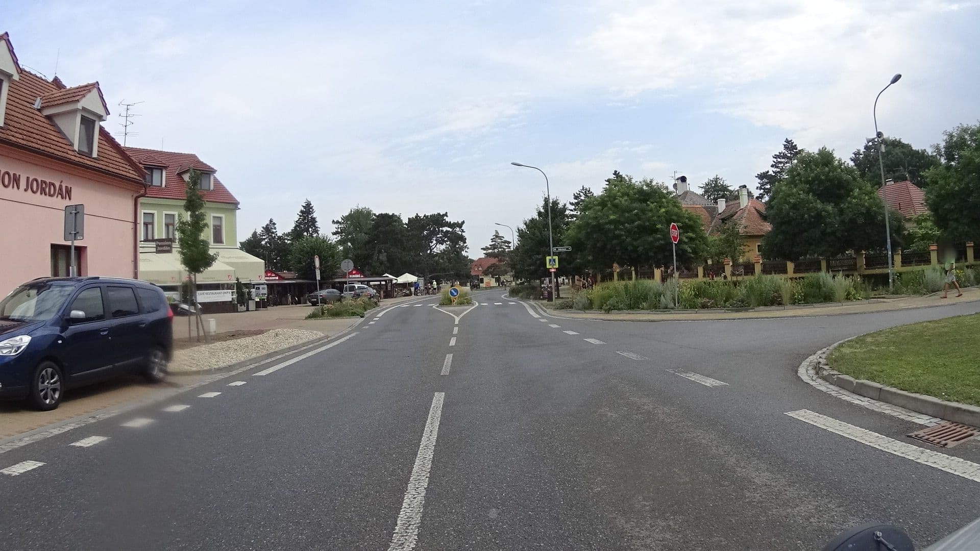 Street view near Pension Jordán, Lednice — © 468p (CC BY-SA · Mapillary)
