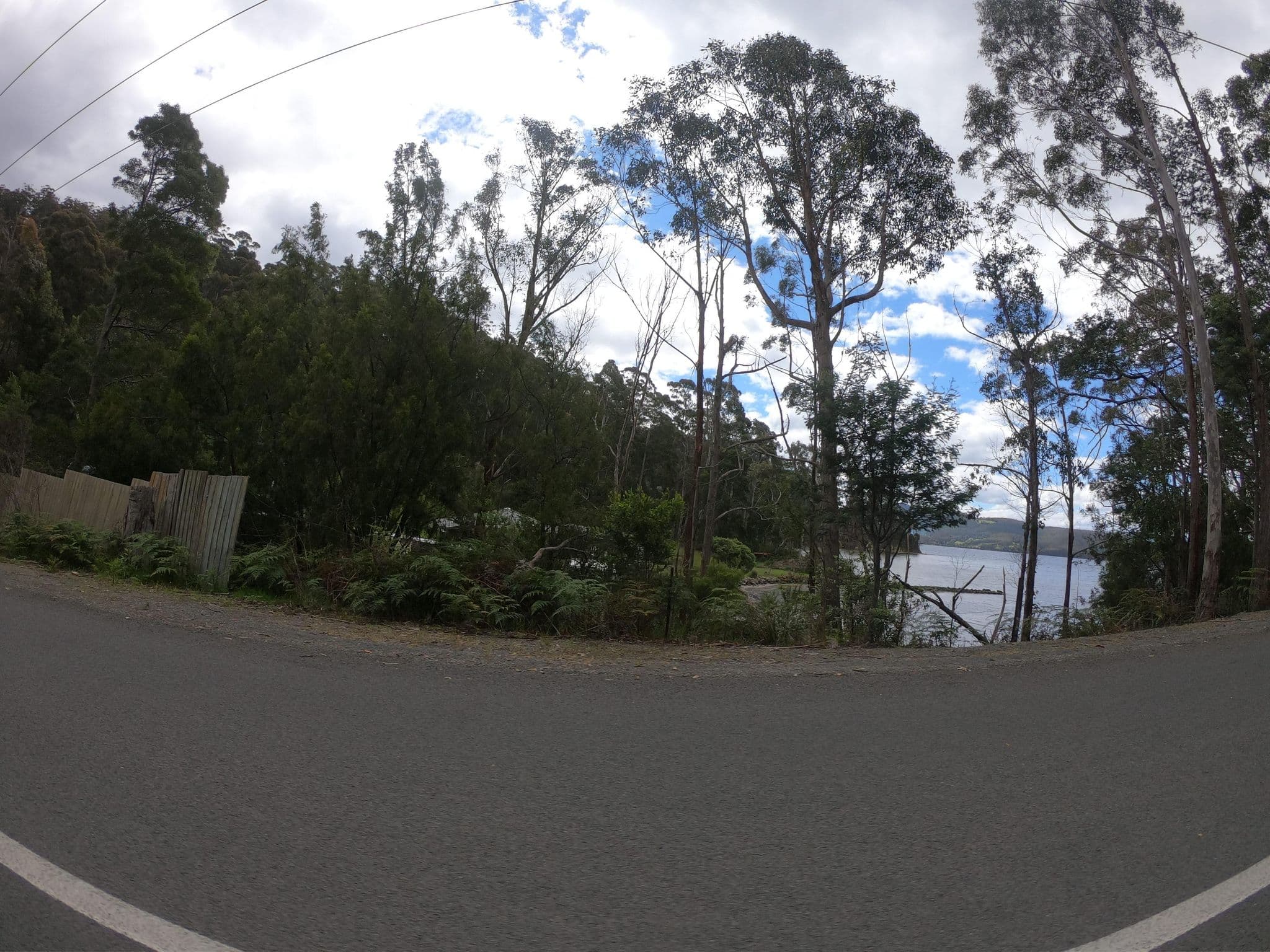 Street view near Huon Charm Waterfront Cottages, Cygnet — © tastrax (CC BY-SA · Mapillary)