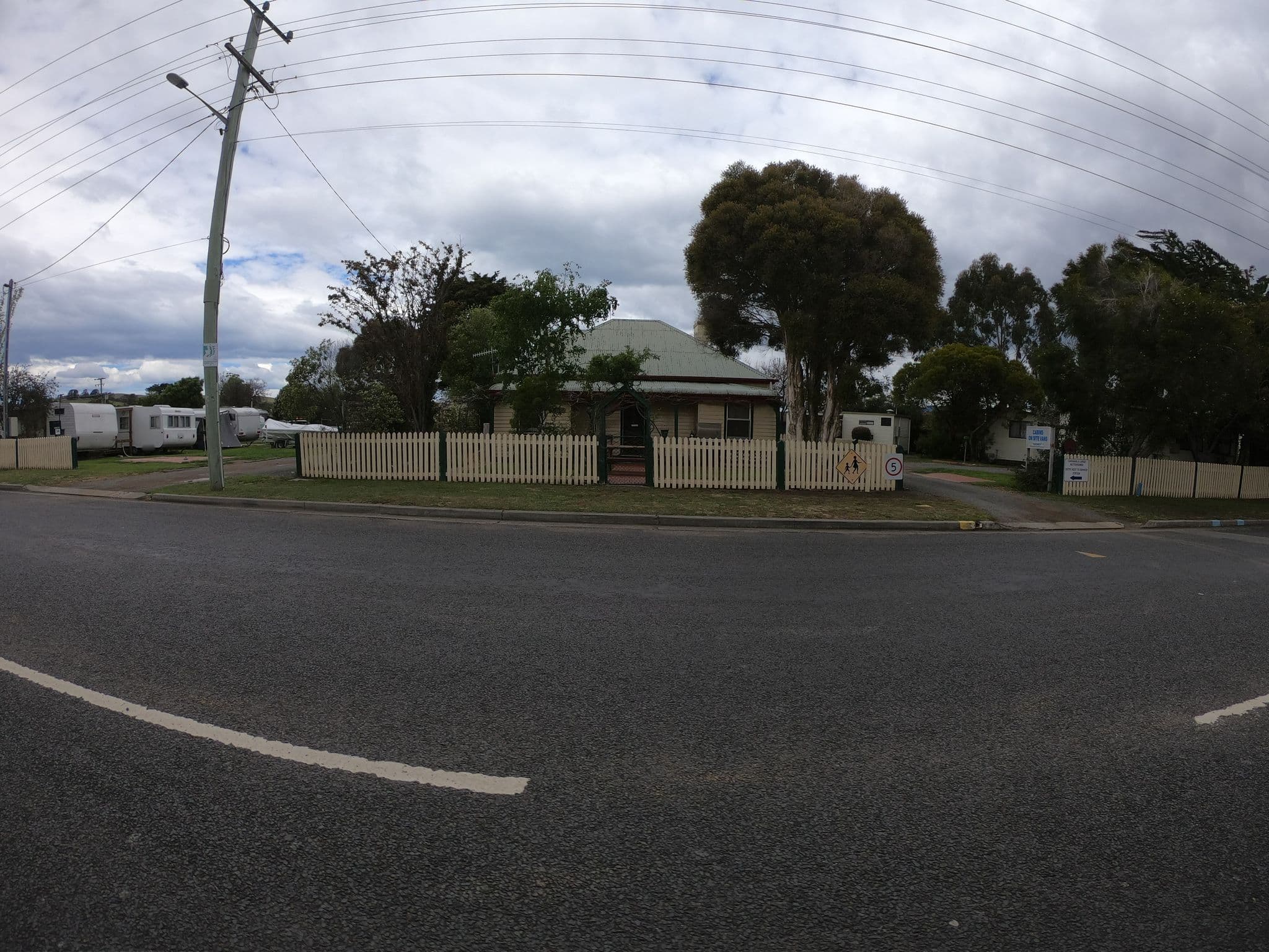 Street view near Triabunna Cabin & Caravan Park, Sorell — © tastrax (CC BY-SA · Mapillary)
