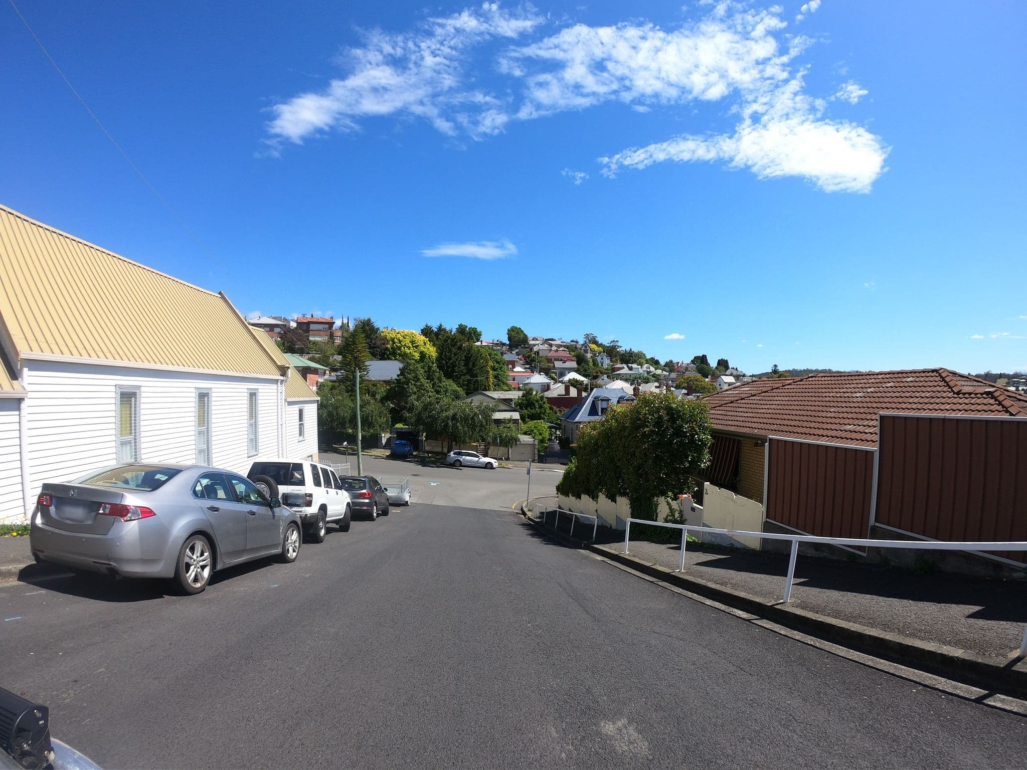 Street view near 30 Warrick Street, North Hobart — © tastrax (CC BY-SA · Mapillary)