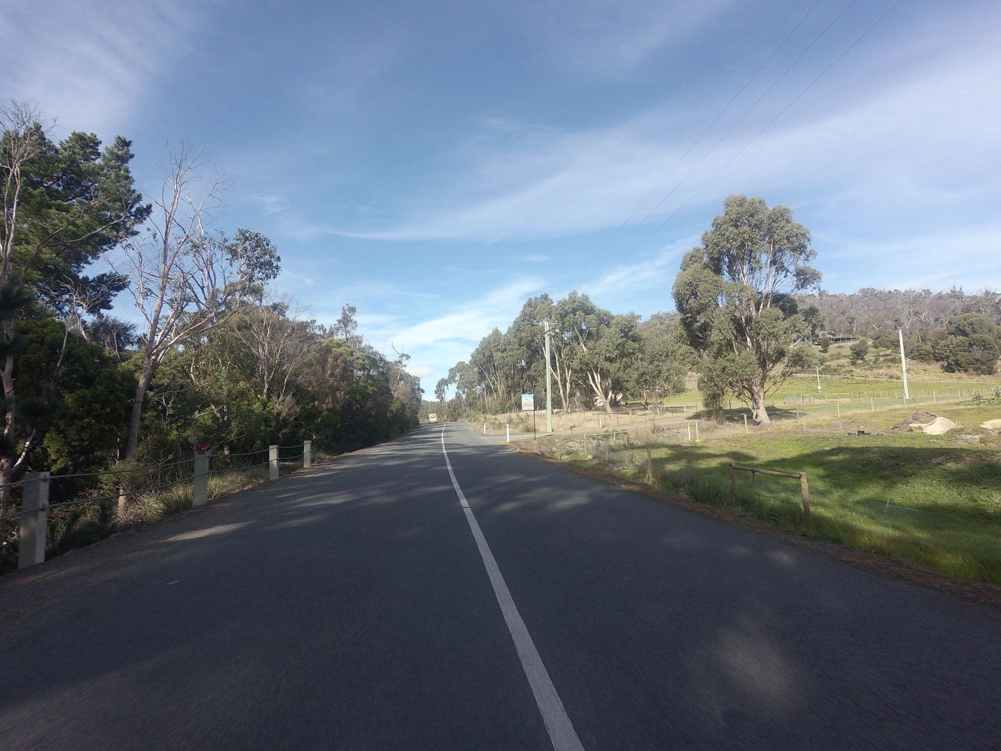 Street view near Storm Bay Guest House, Sandford — © tastrax (CC BY-SA · Mapillary)