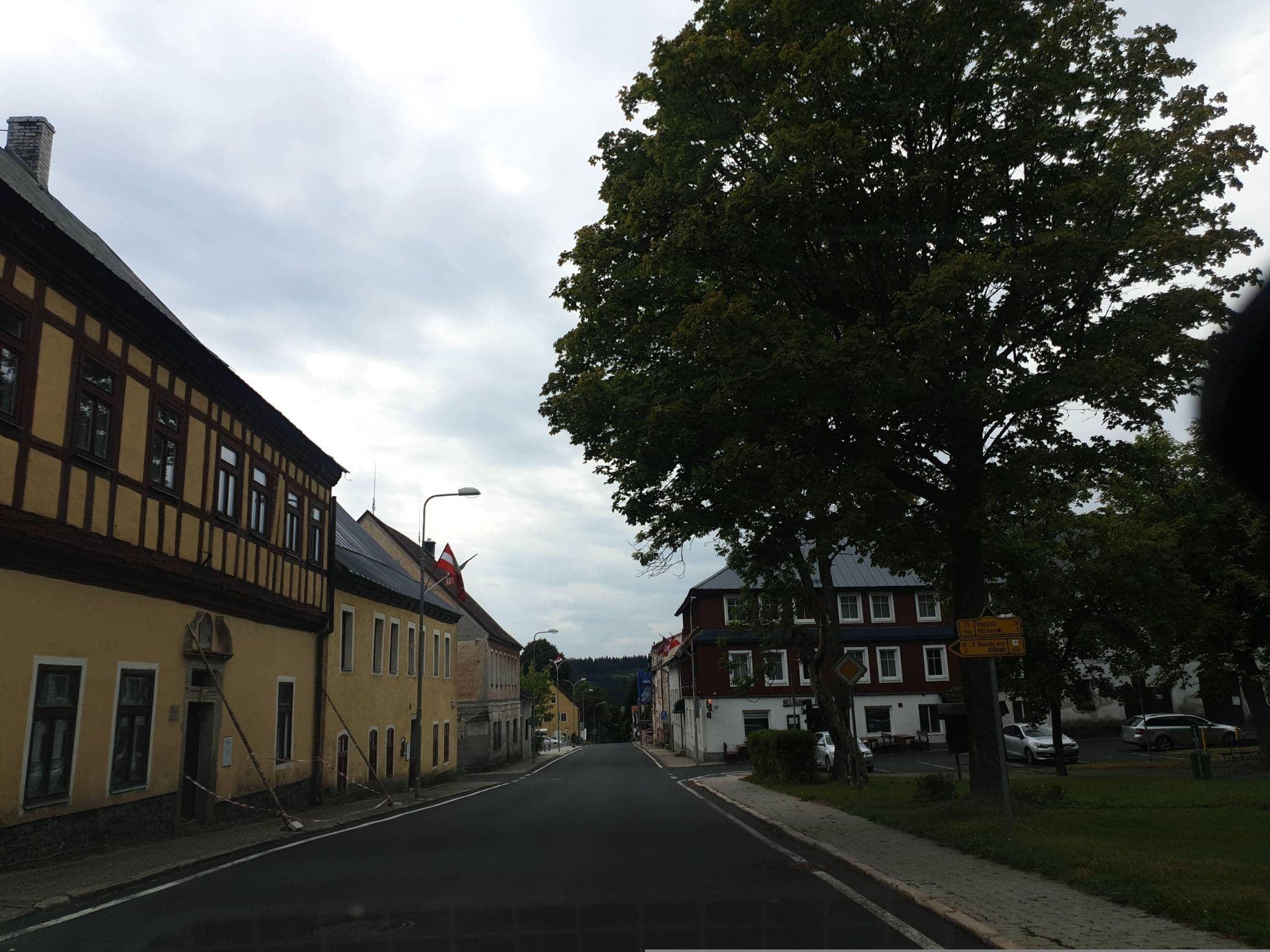 Street view near Pension Vlcí Jama, Abertamy — © canislupus (CC BY-SA · Mapillary)