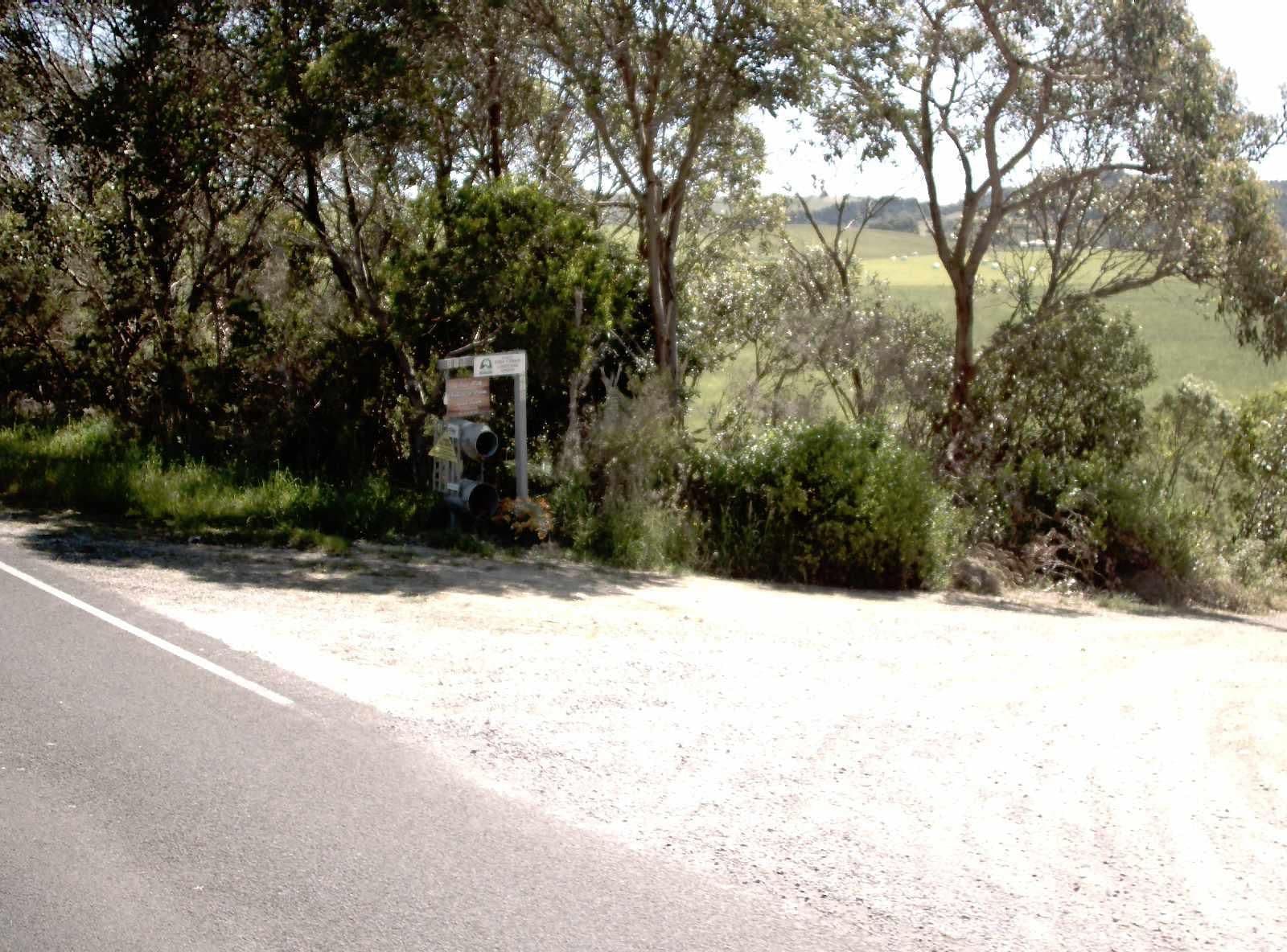 Street view near A Fare With Nature at Prom Road Farm, Foster — © vicroads (CC BY-SA · Mapillary)