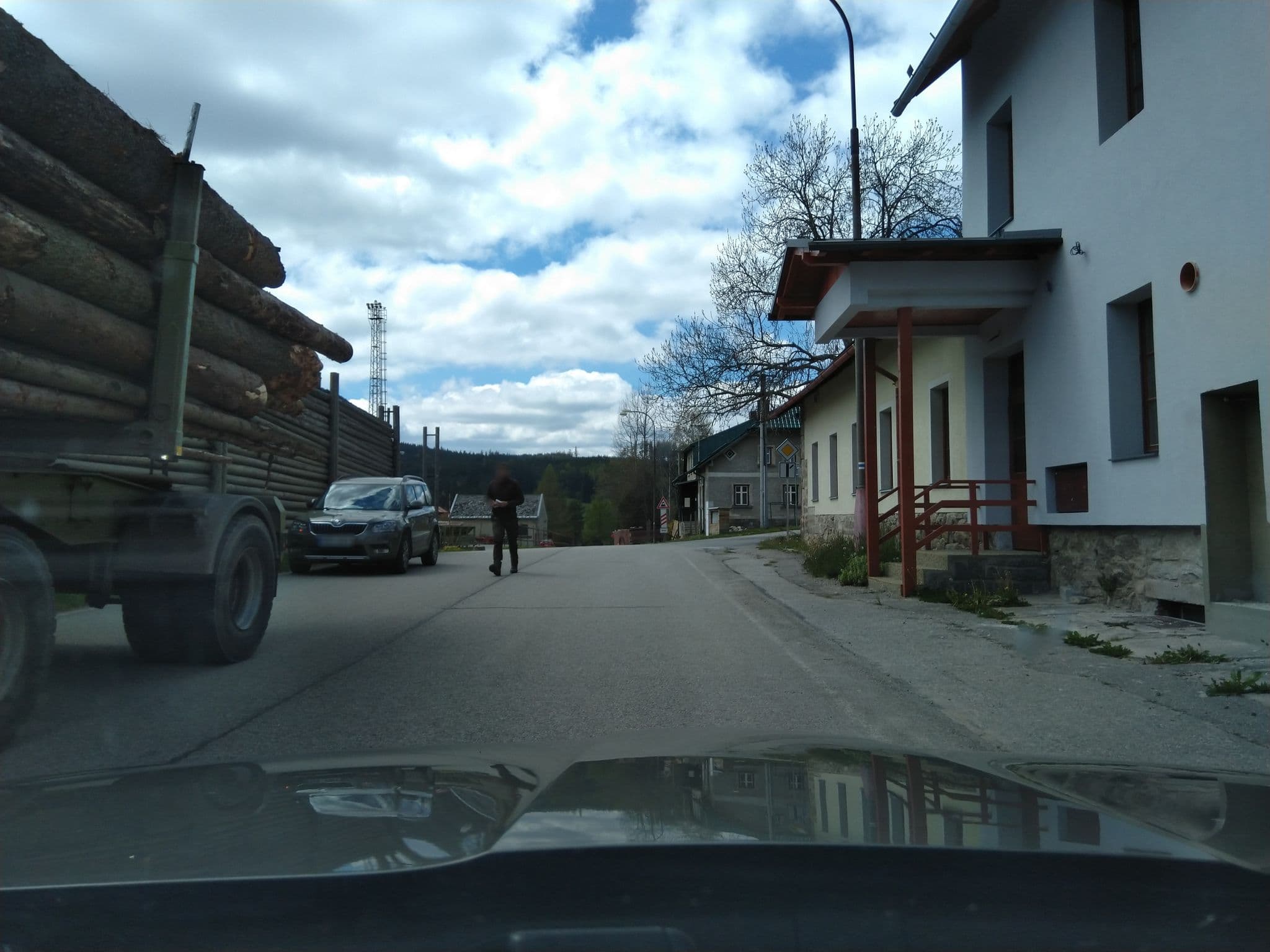 Street view near Penzion Lipka, Vimperk — © vwv (CC BY-SA · Mapillary)