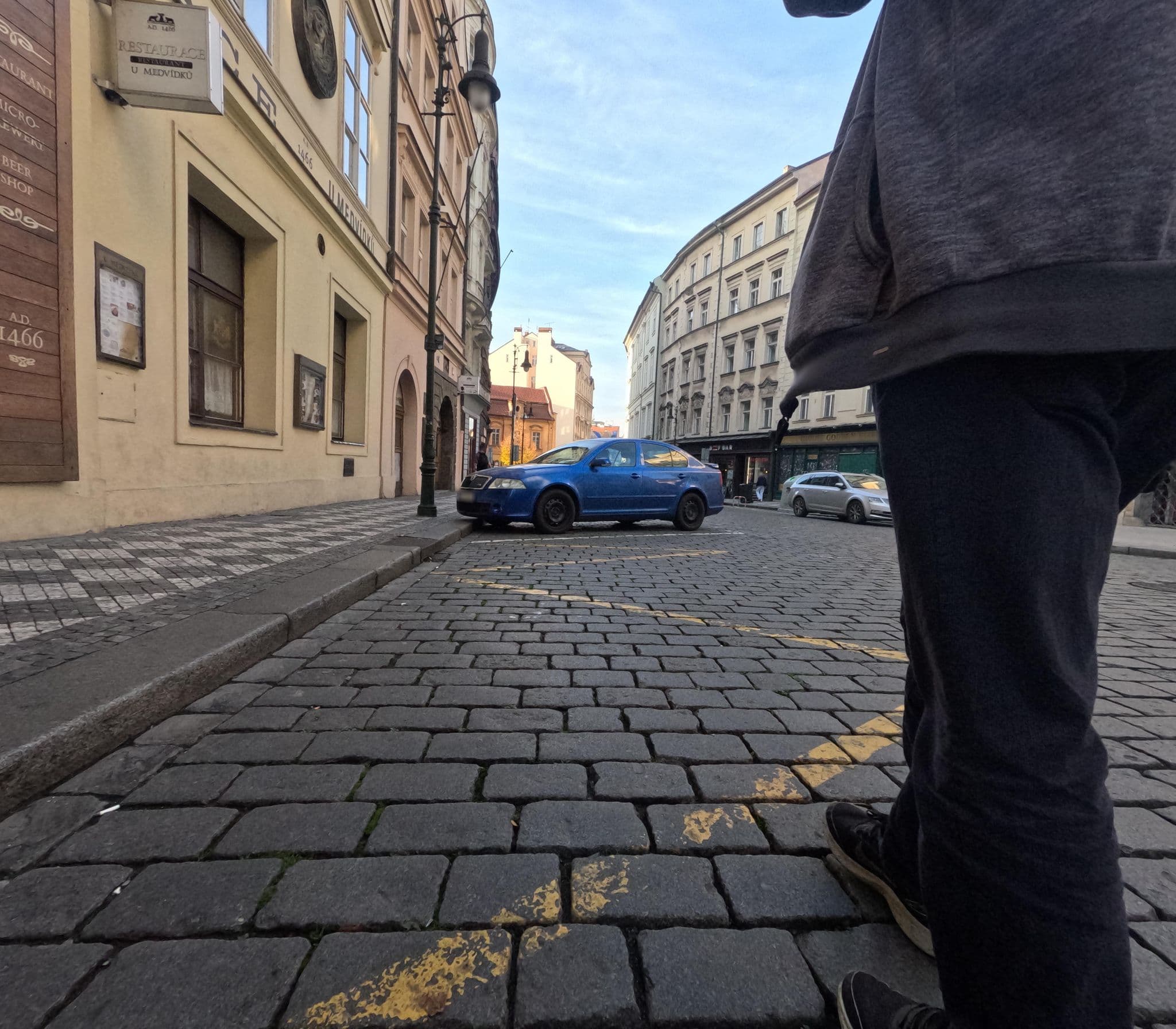 Street view near U Medvídků, Nové Město — © chuck (CC BY-SA · Mapillary)