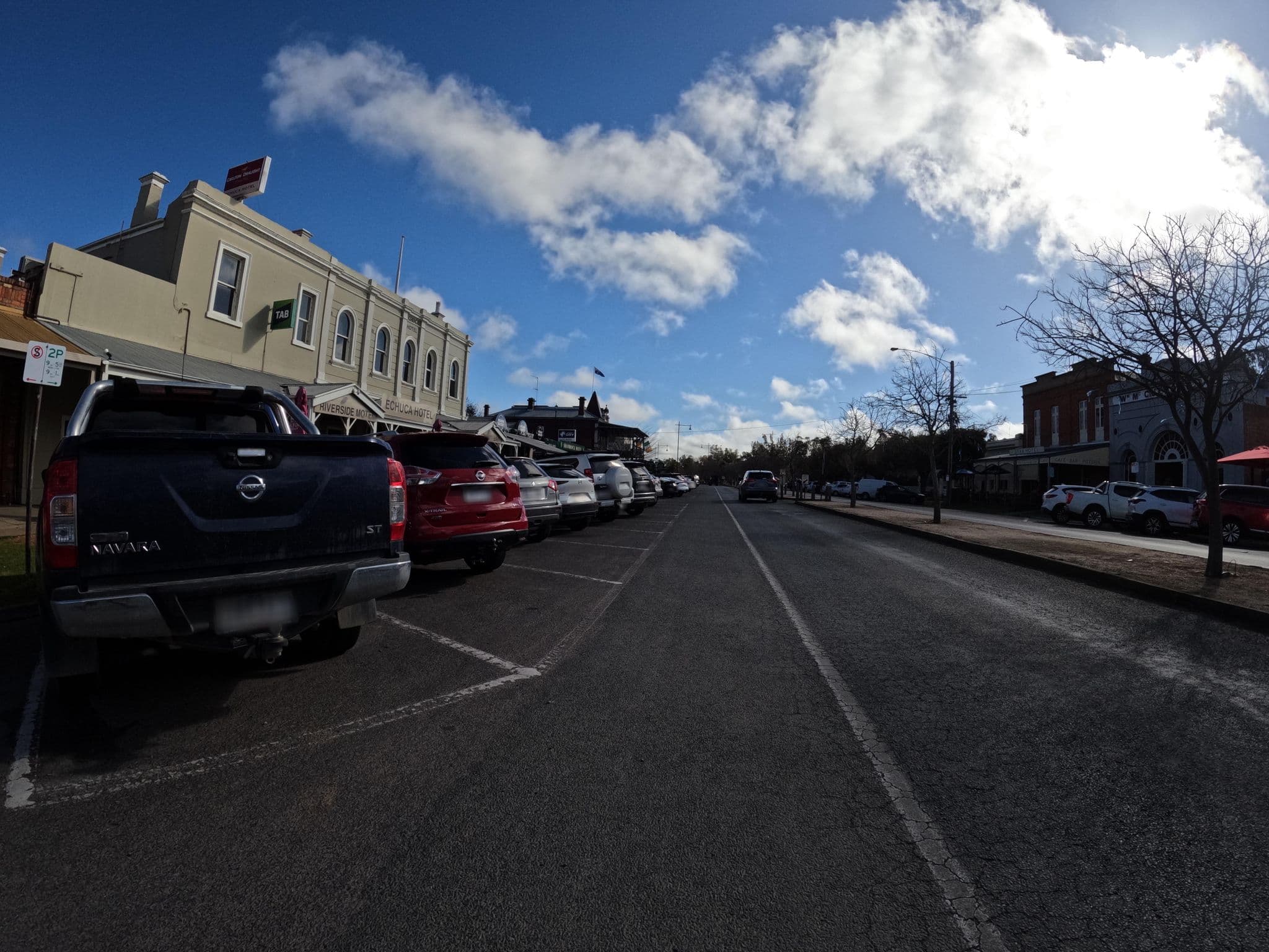 Street view near TAB Echuca Hotel, Echuca — © skillsy (CC BY-SA · Mapillary)