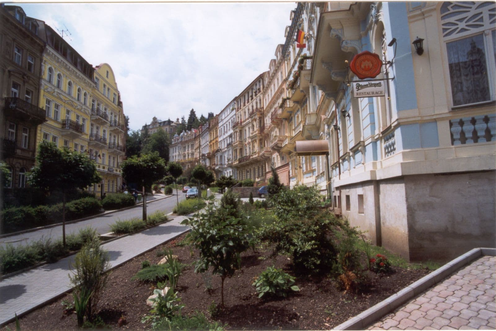 Street view near Ulrika, Karlovy Vary