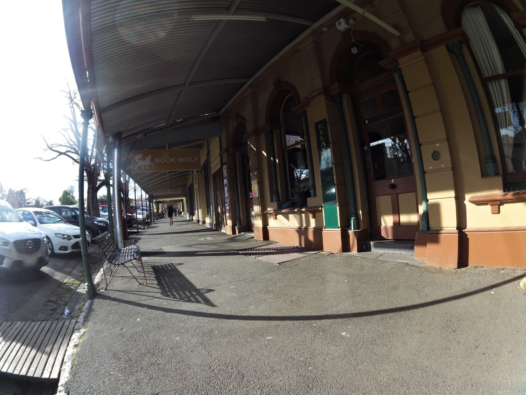 Street view near Grand Hotel Maldon, Maldon — © skillsy (CC BY-SA · Mapillary)