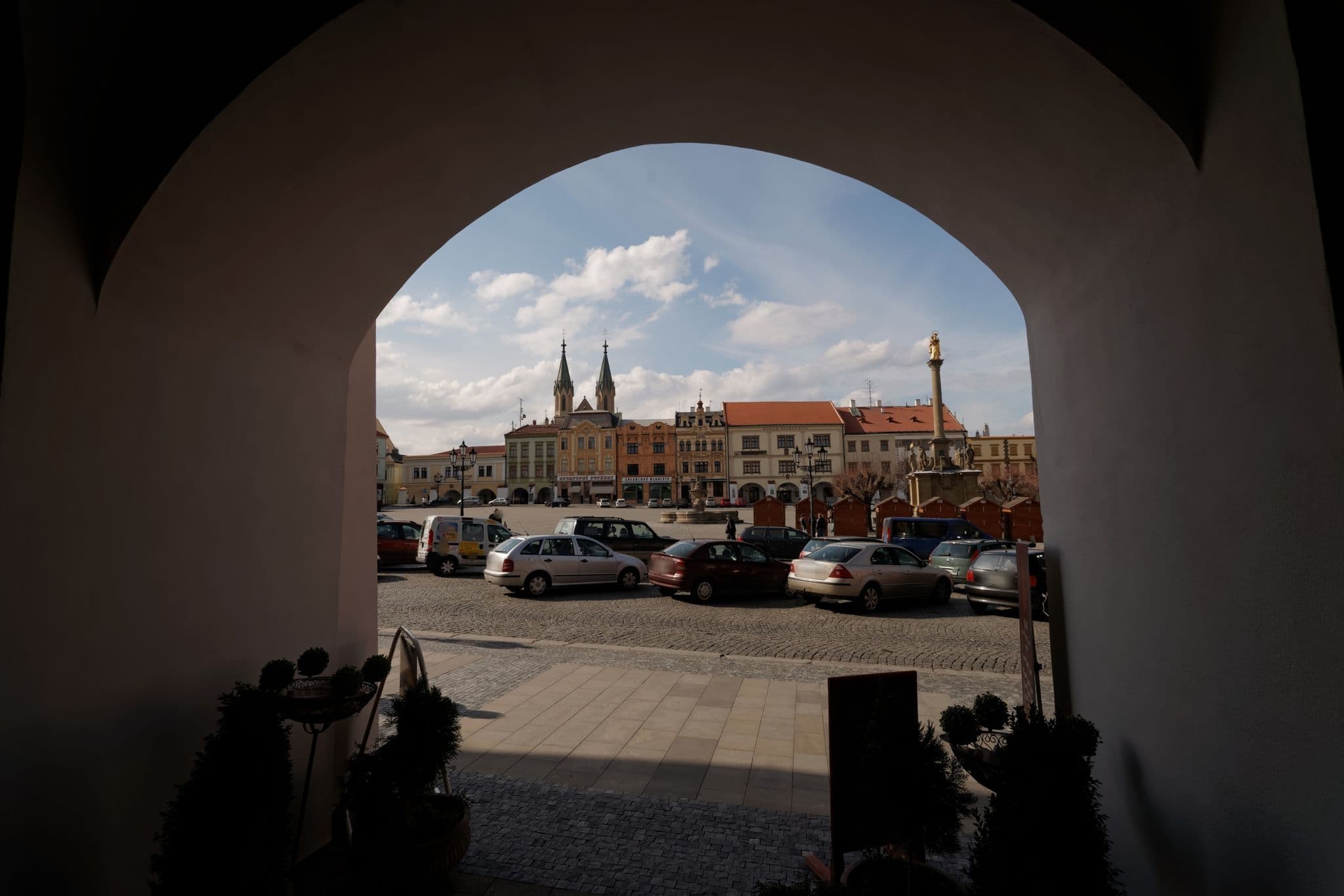 Street view near Penzion Menšík, Kroměříž — © txllxt (CC BY-SA · Mapillary)
