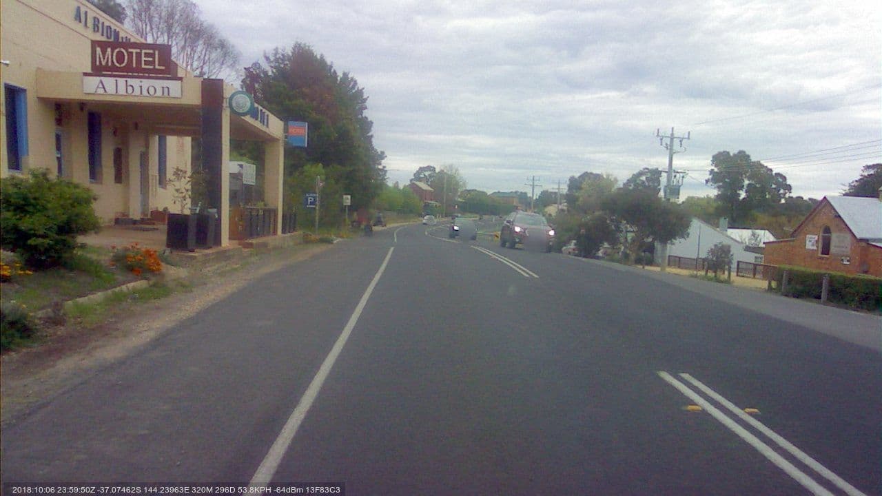 Street view near Albion Hotel, Chewton — © bob3bob3 (CC BY-SA · Mapillary)