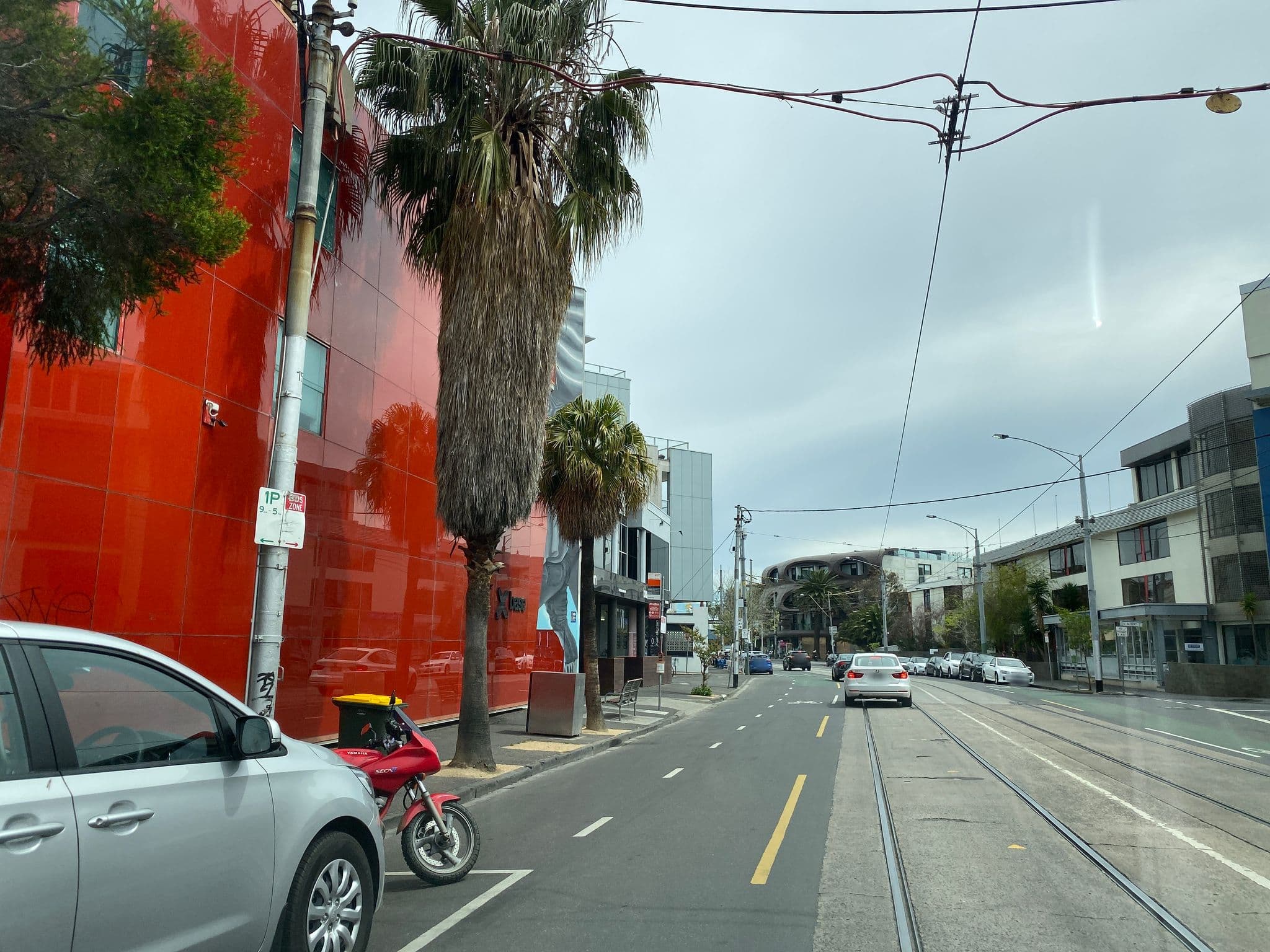 Street view near X Base Backpackers, Saint Kilda — © benwang886 (CC BY-SA · Mapillary)