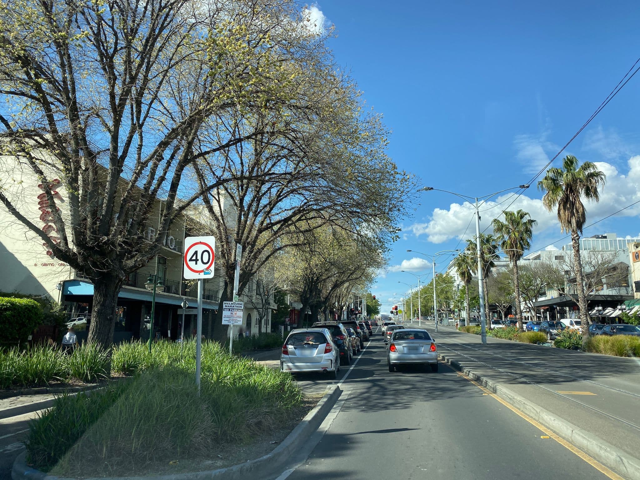 Street view near Delphine Apartments, St Kilda West — © benwang886 (CC BY-SA · Mapillary)