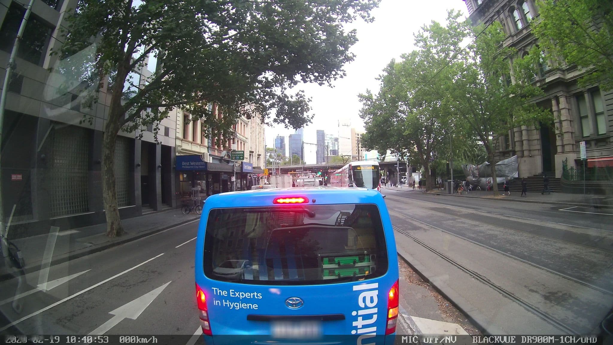 Street view near Holiday Inn, Docklands — © scottsarah (CC BY-SA · Mapillary)