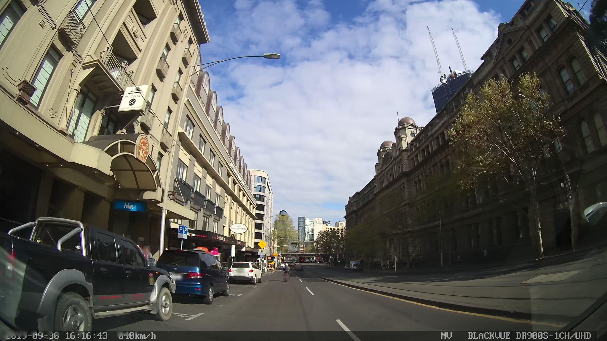 Street view near Batman's Hill On Collins, Docklands — © eneerhut (CC BY-SA · Mapillary)