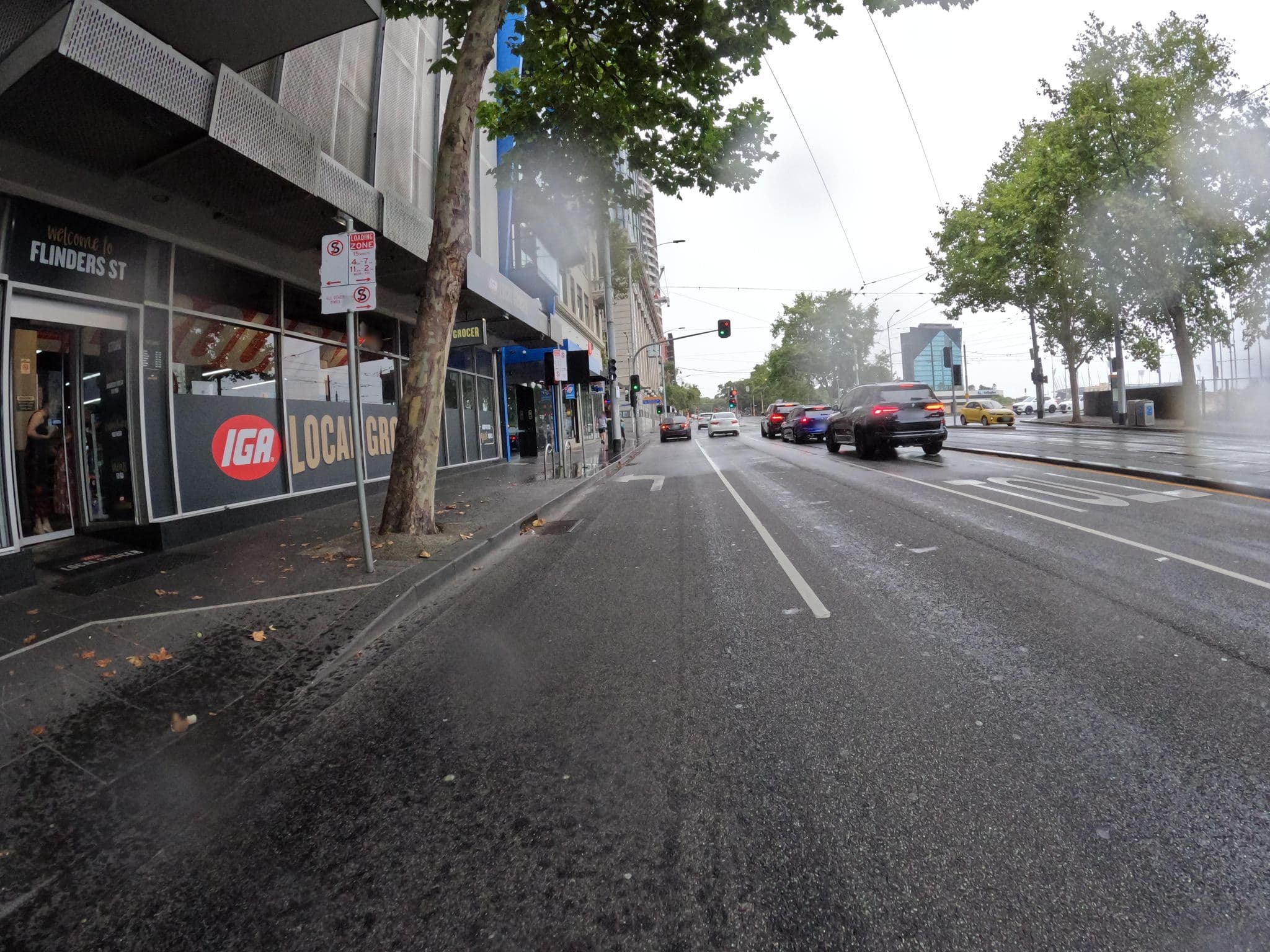 Street view near Adina Apartment Hotel, Melbourne City Centre — © skillsy (CC BY-SA · Mapillary)
