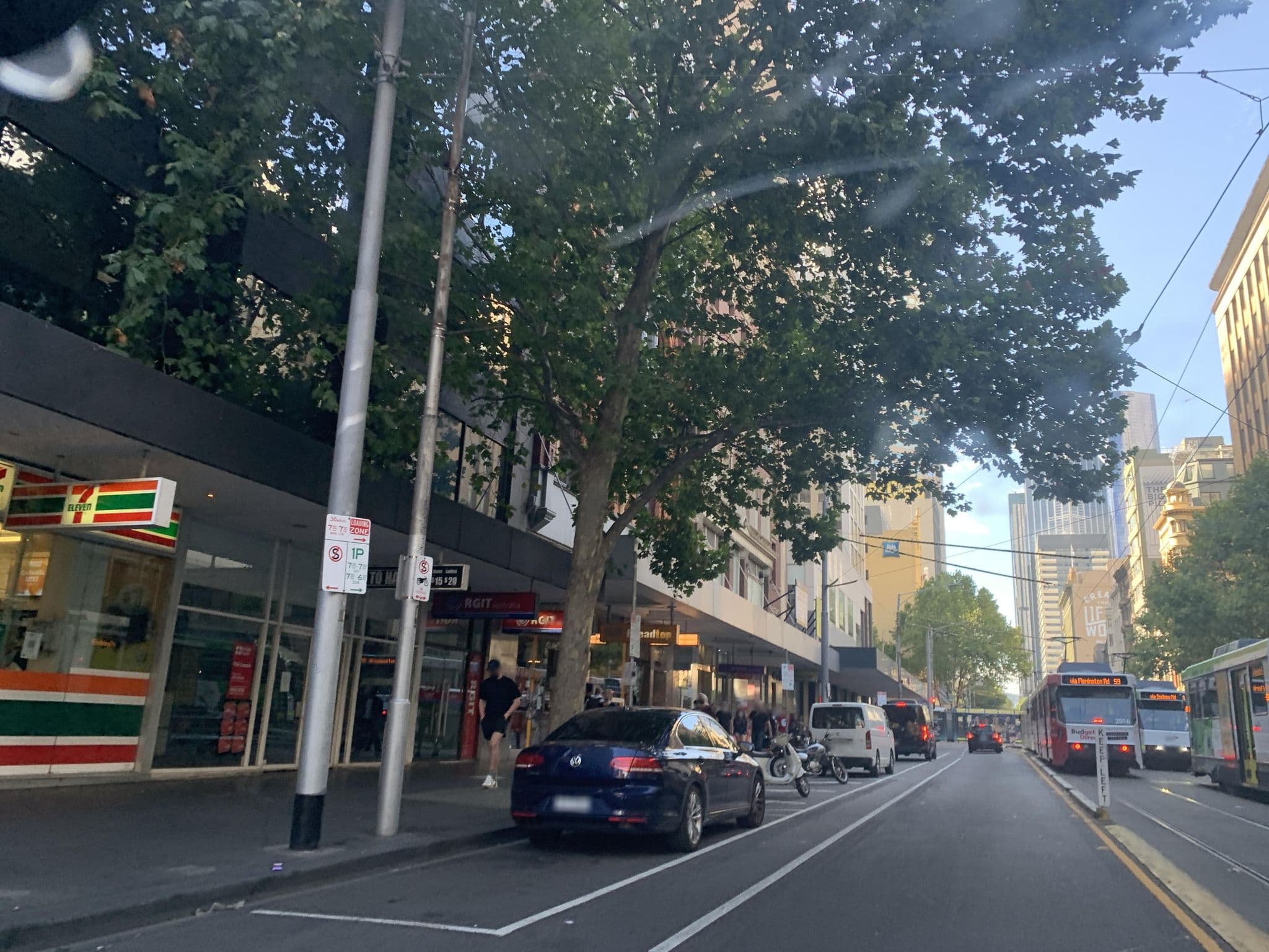 Street view near Melbourne Studio Apartments Elizabeth, Melbourne City Centre — © diacritic (CC BY-SA · Mapillary)