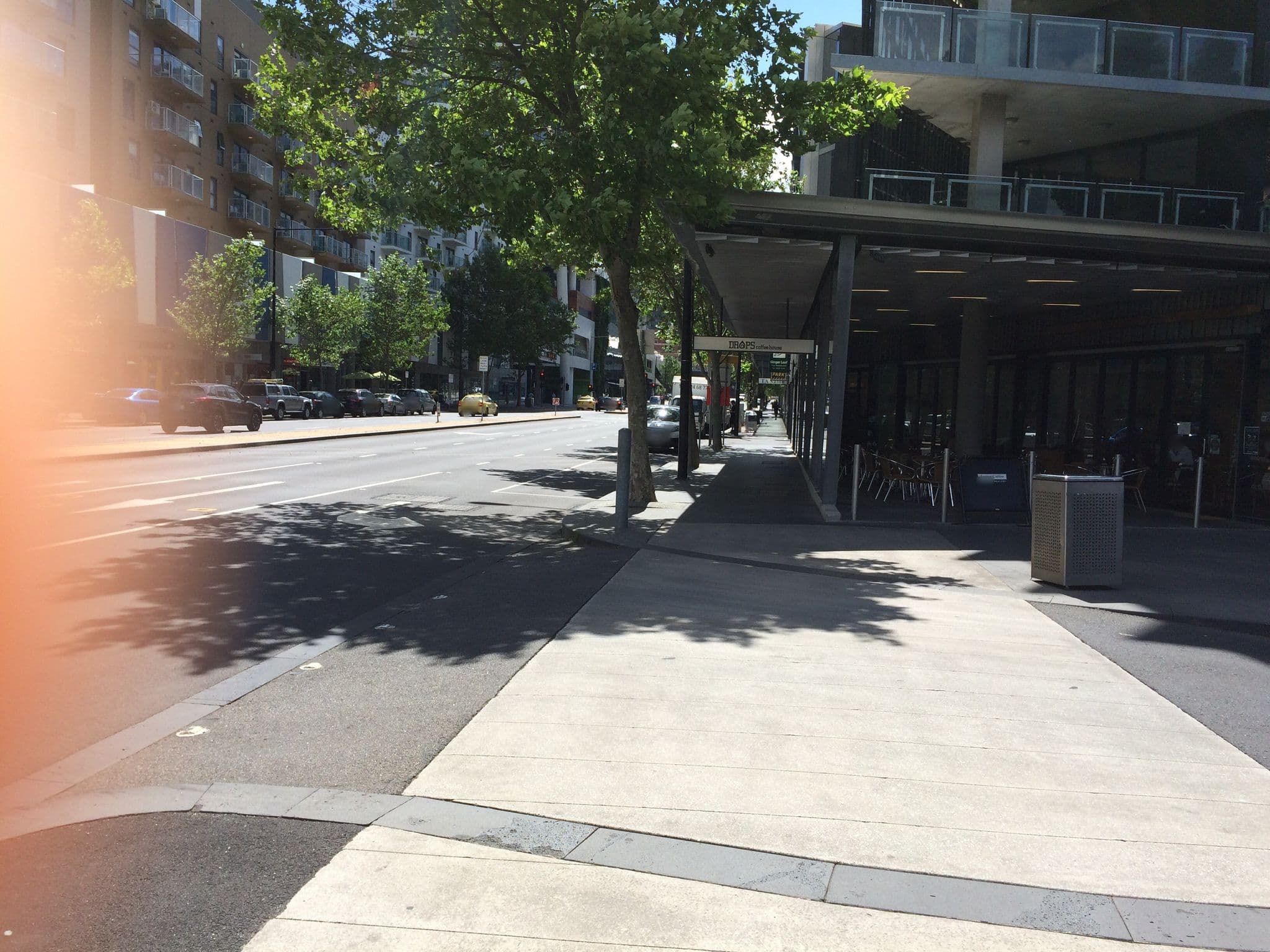 Street view near Grand Harbour Accommodation Melbourne, Docklands — © atroche (CC BY-SA · Mapillary)