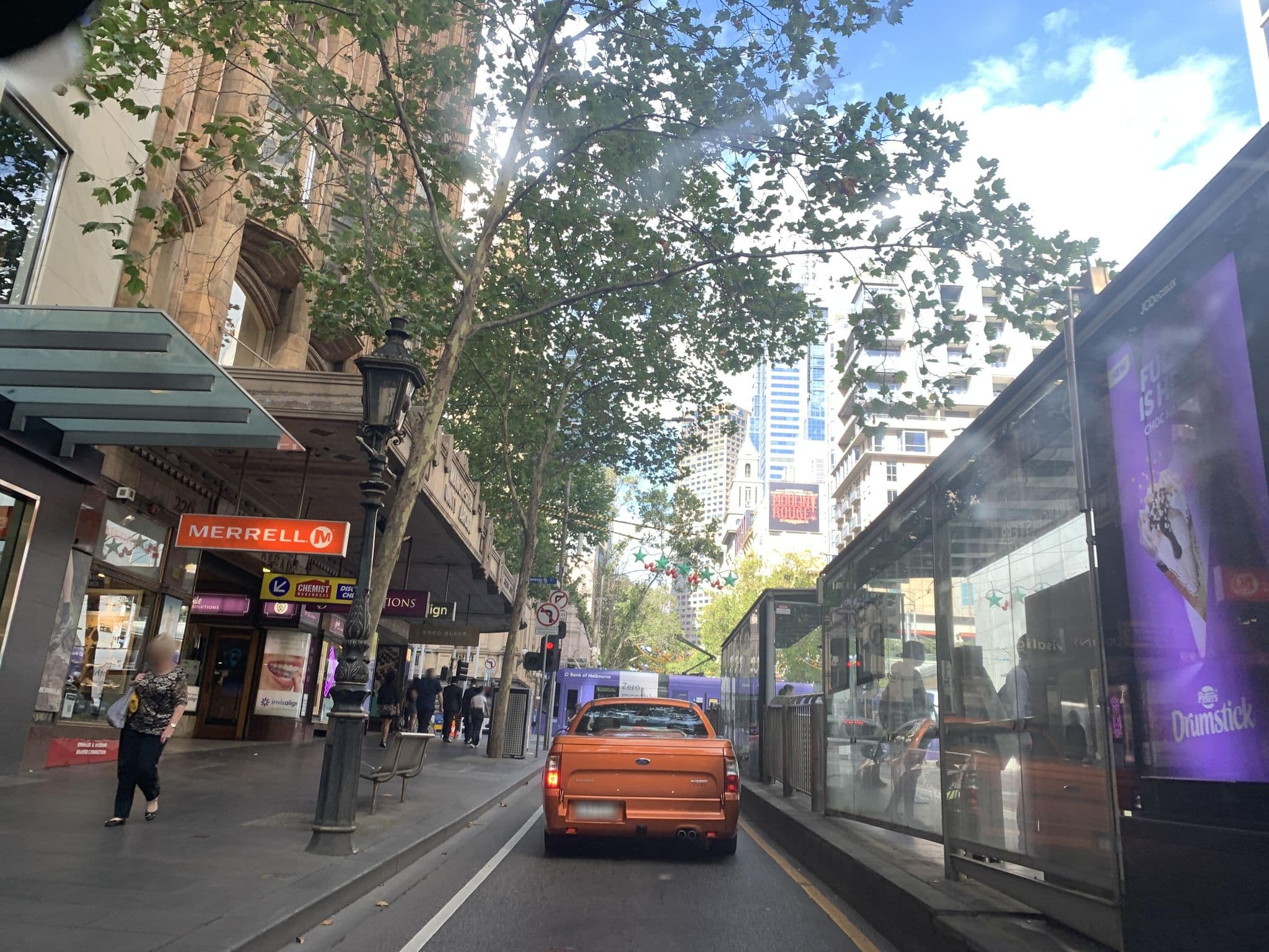 Street view near BreakFree on Collins, Melbourne City Centre — © diacritic (CC BY-SA · Mapillary)