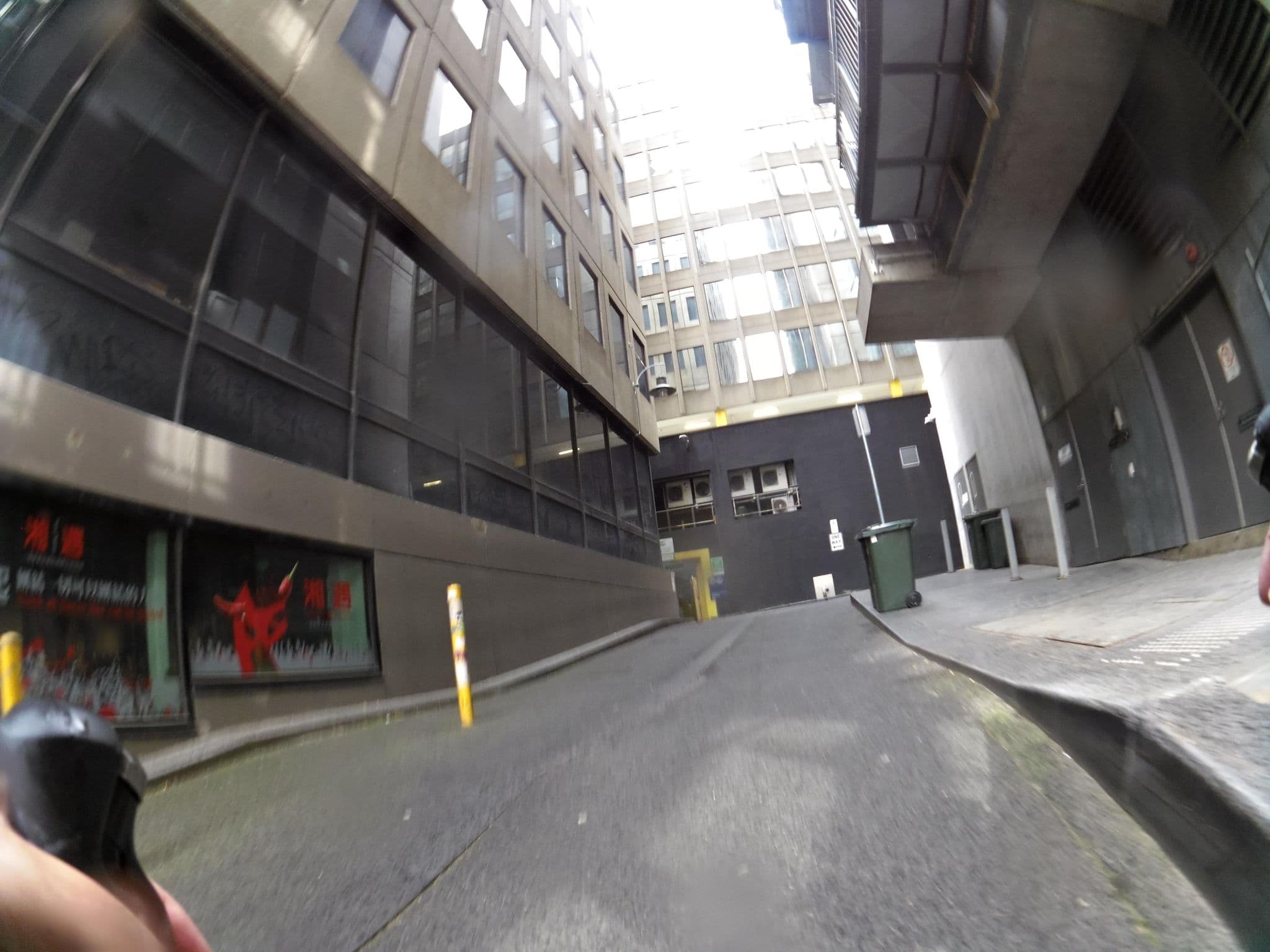 Street view near The Victoria Hotel, Melbourne City Centre — © skillsy (CC BY-SA · Mapillary)