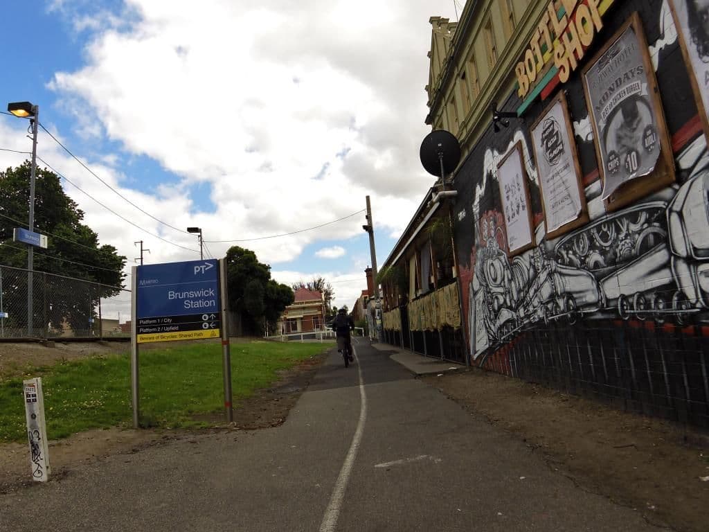 Street view near Hostel 291, Brunswick — © mander (CC BY-SA · Mapillary)
