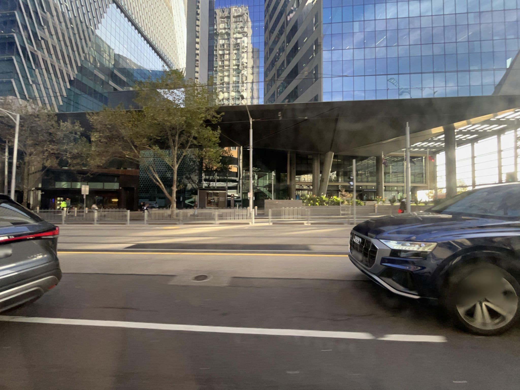 Street view near Astoria City Travel Inn, Docklands — © DriveWithHoang (CC BY-SA · Mapillary)