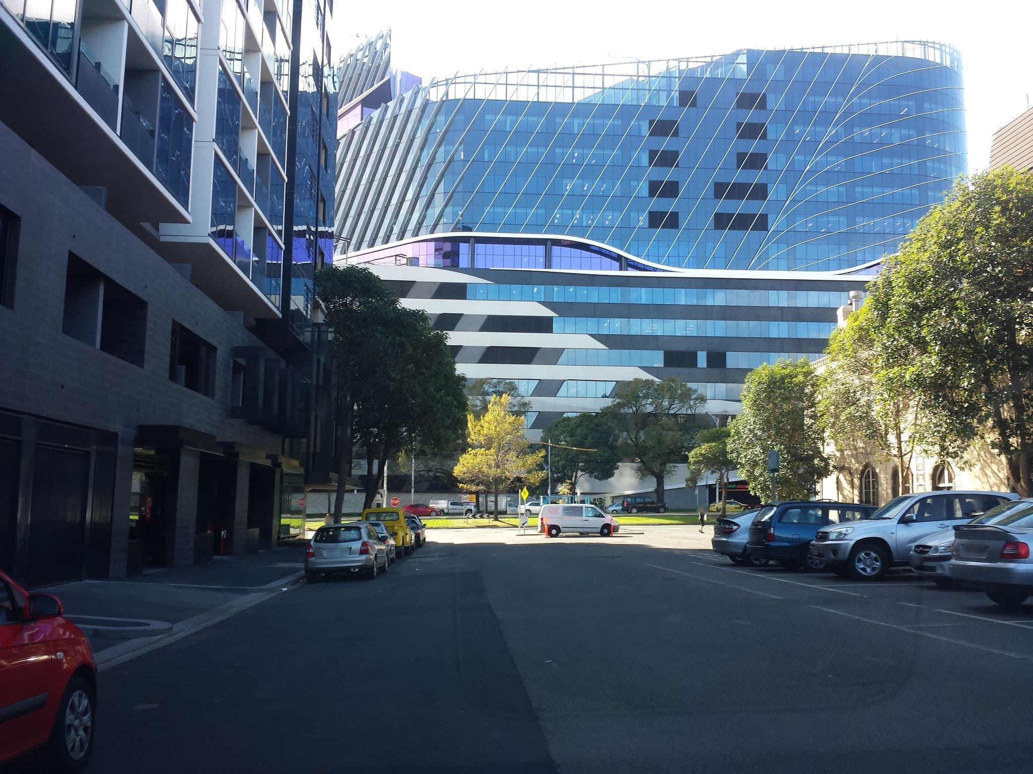 Street view near IFSuites North Apartment, North Melbourne — © stev391 (CC BY-SA · Mapillary)