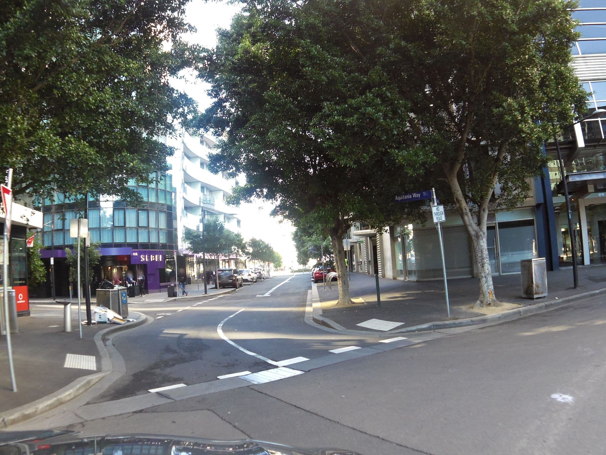 Street view near Docklands Prestige Apartments, Docklands — © skillsy (CC BY-SA · Mapillary)