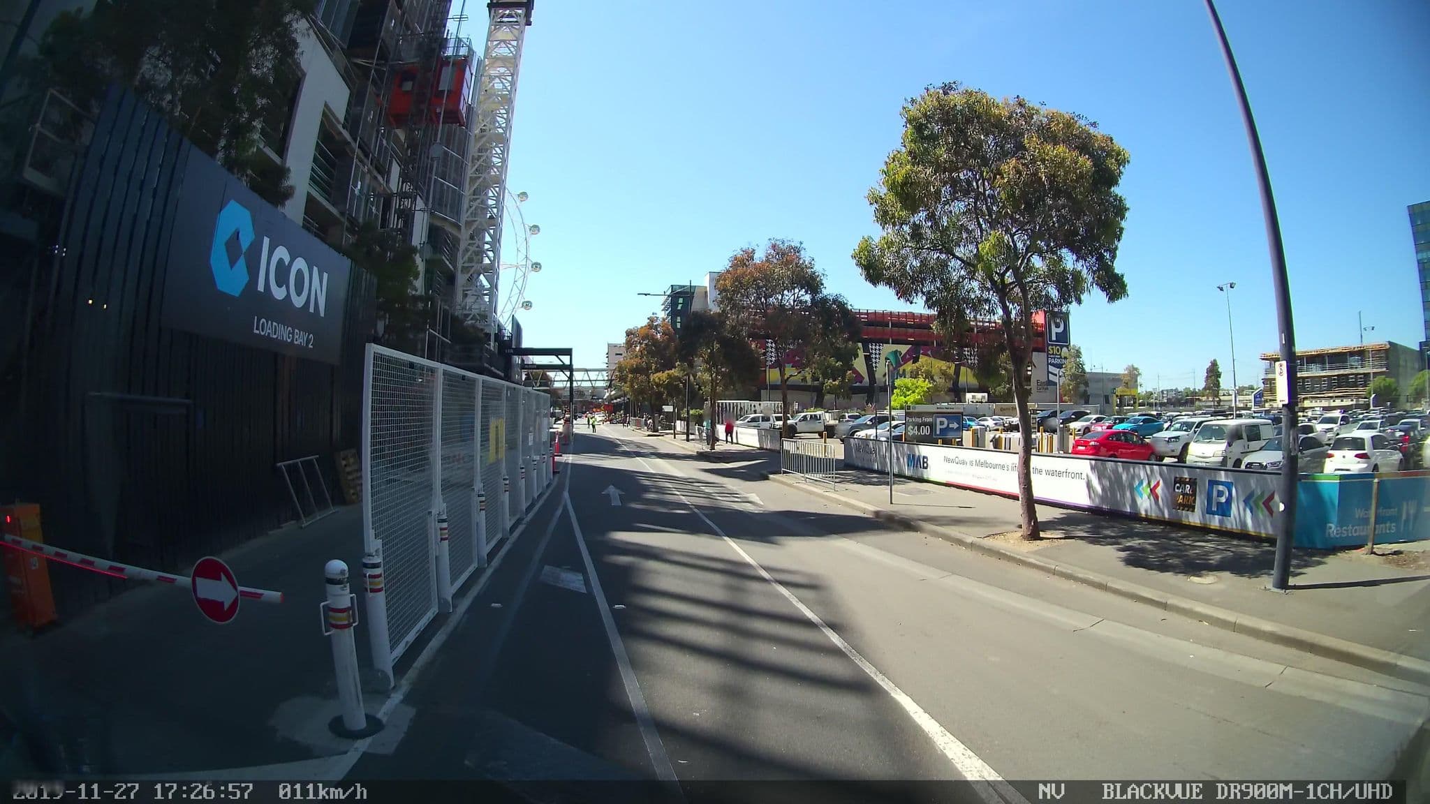 Street view near Rooftop Infinity Pool, Docklands — © scottsarah (CC BY-SA · Mapillary)