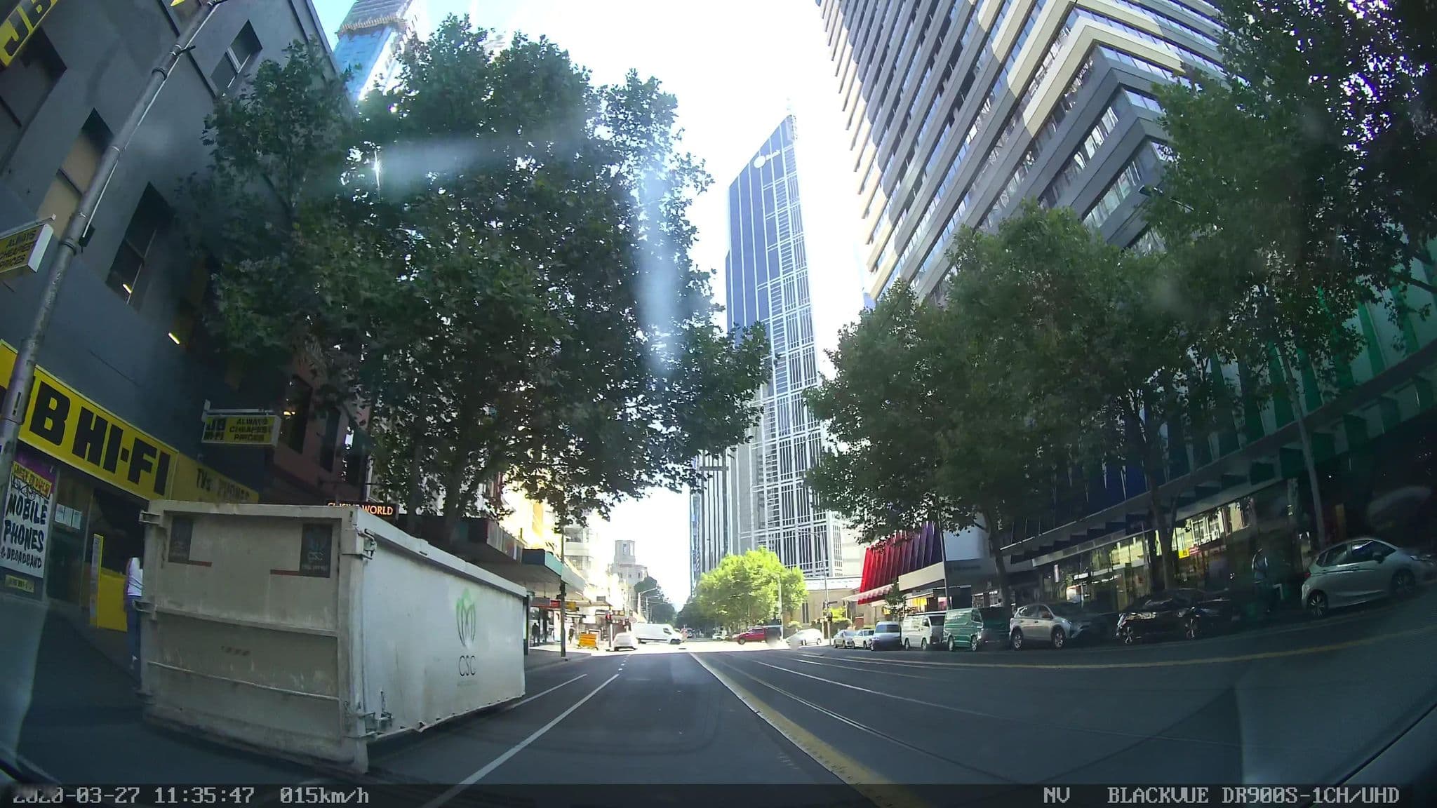 Street view near Habitat Apartments, Melbourne — © eneerhut (CC BY-SA · Mapillary)