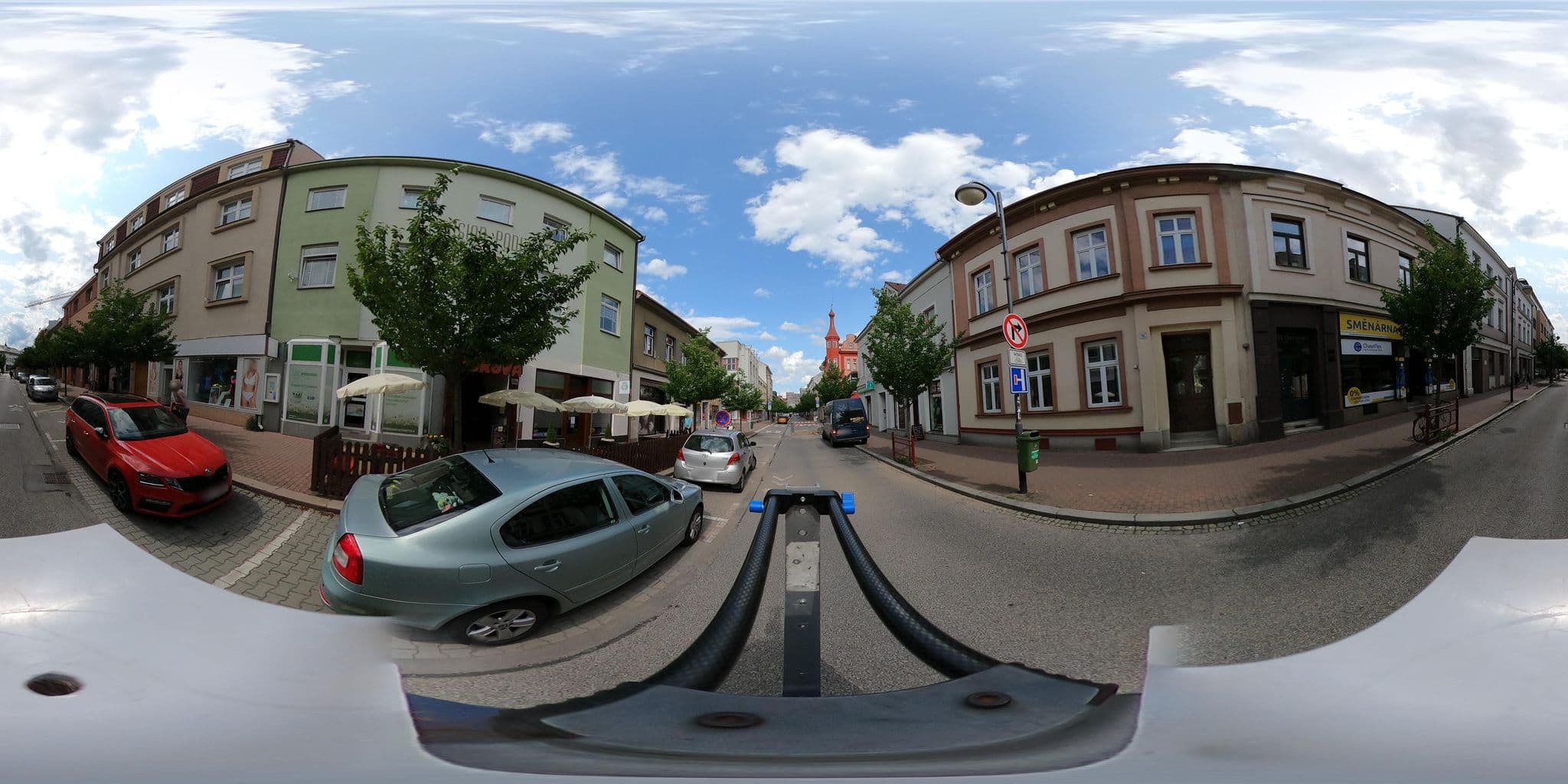Street view near Pension Podkova, Pardubice — © wegavision (CC BY-SA · Mapillary)