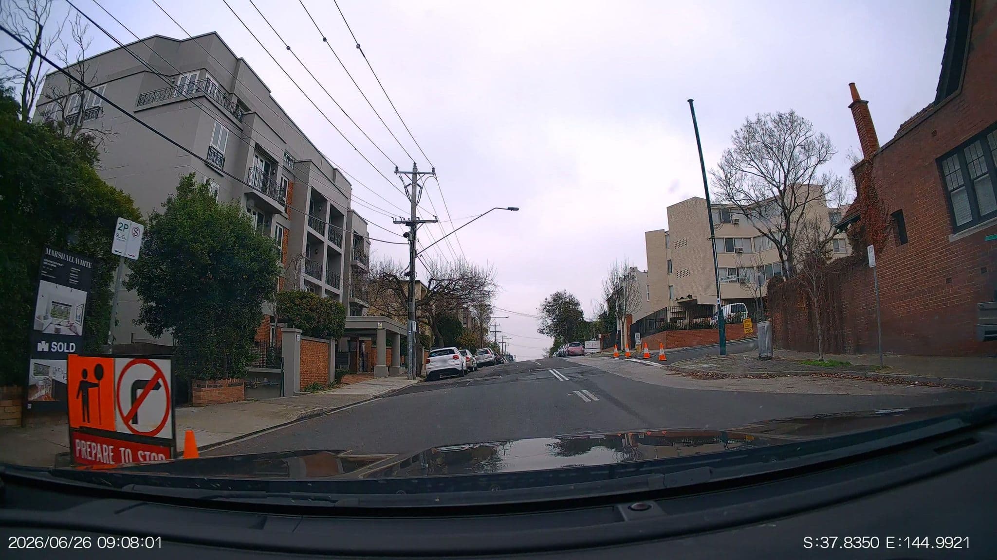 Street view near Adina Apartment Hotel, South Yarra — © aHS (CC BY-SA · Mapillary)