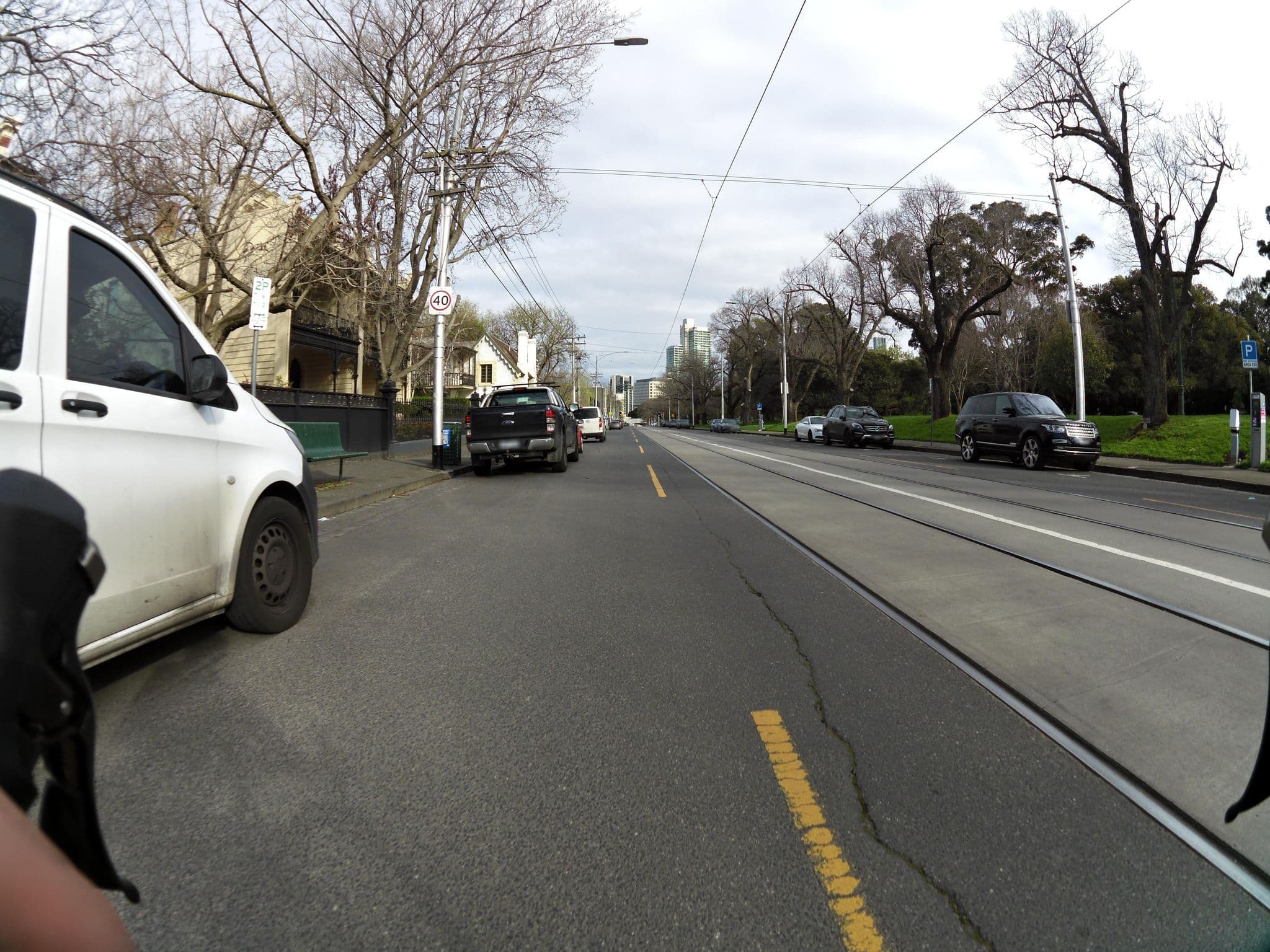 Street view near Melbourne Grammar Boarding House, South Melbourne — © skillsy (CC BY-SA · Mapillary)