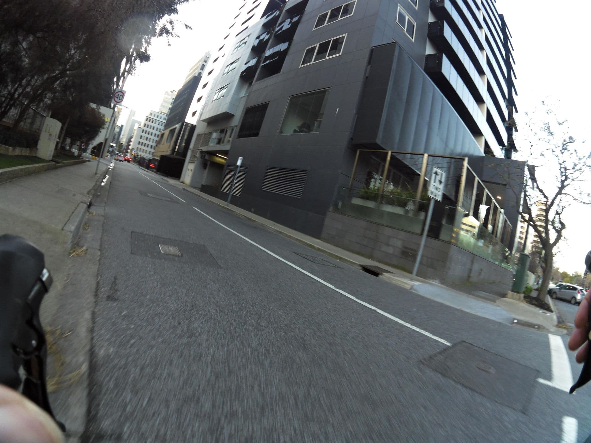 Street view near The Blackman, South Melbourne — © skillsy (CC BY-SA · Mapillary)