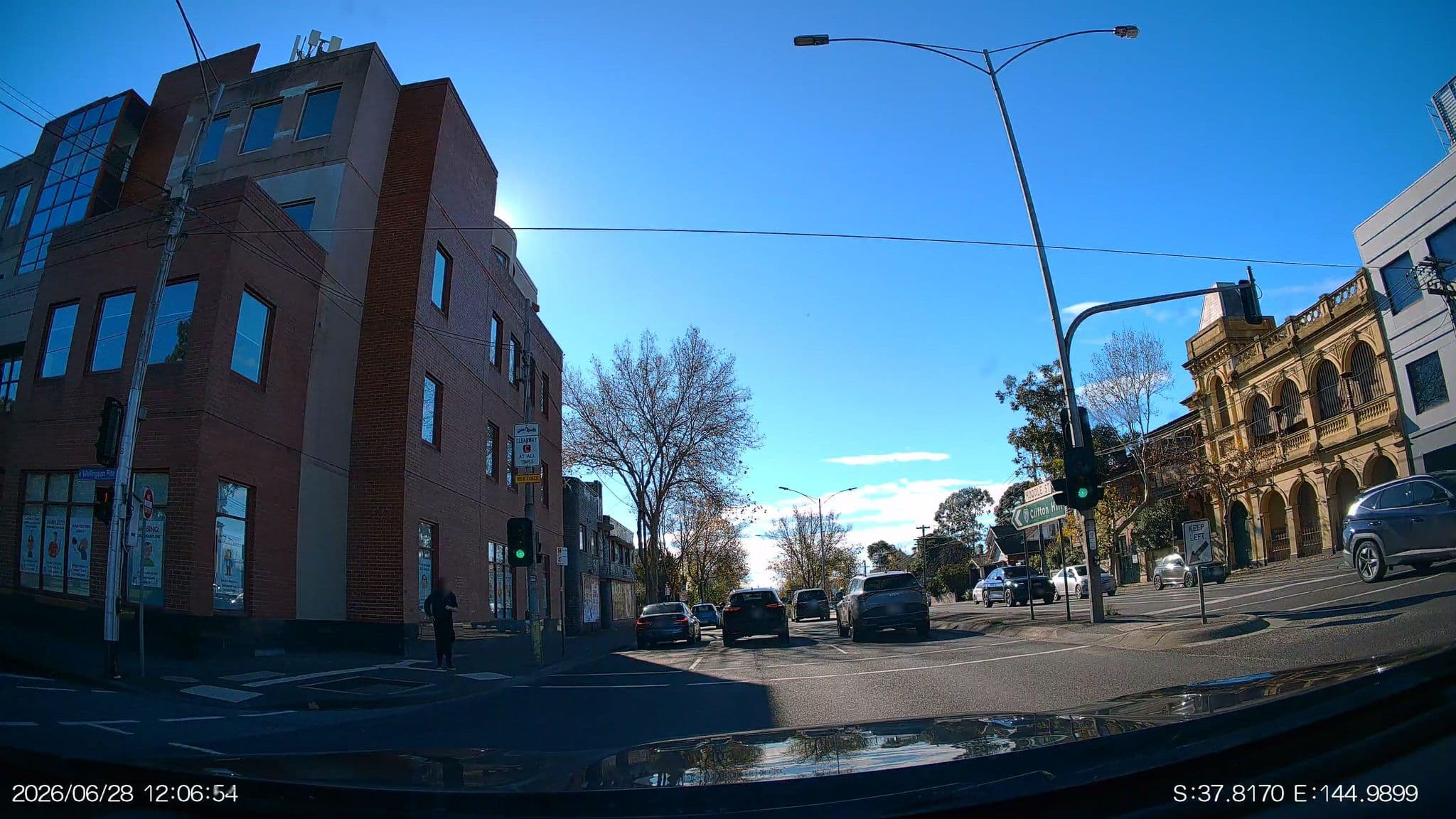 Street view near Ascot Lodge, East Melbourne — © aHS (CC BY-SA · Mapillary)