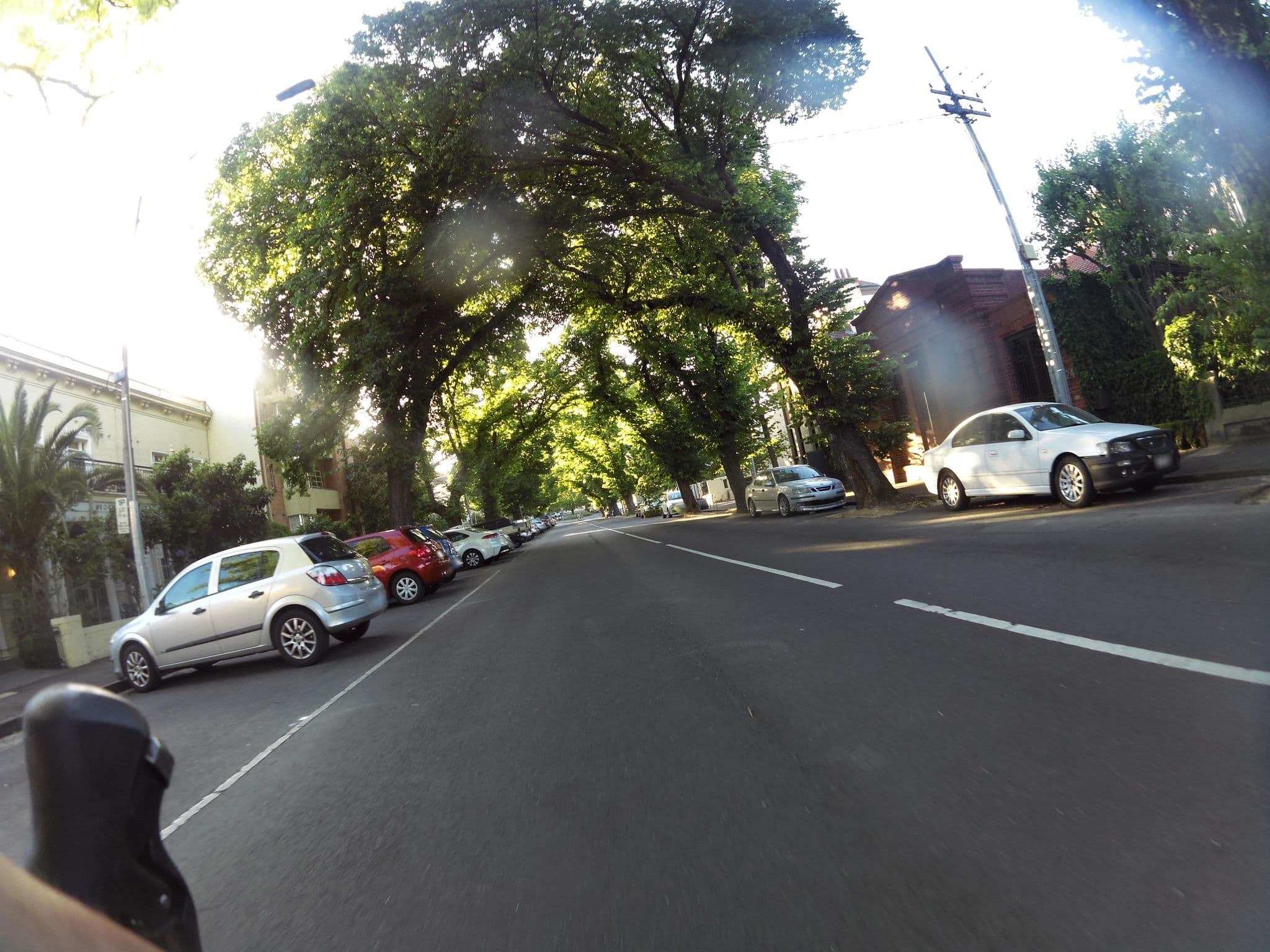 Street view near Georgian Court B&B Guest House, East Melbourne — © skillsy (CC BY-SA · Mapillary)