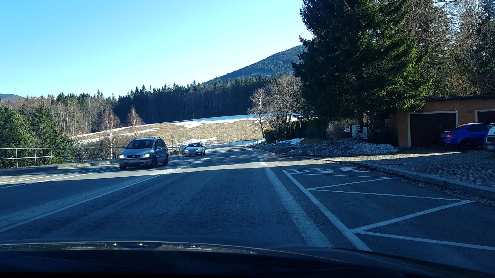 Street view near Hotel Stará Pošta, Bělá pod Pradědem — © richardc (CC BY-SA · Mapillary)