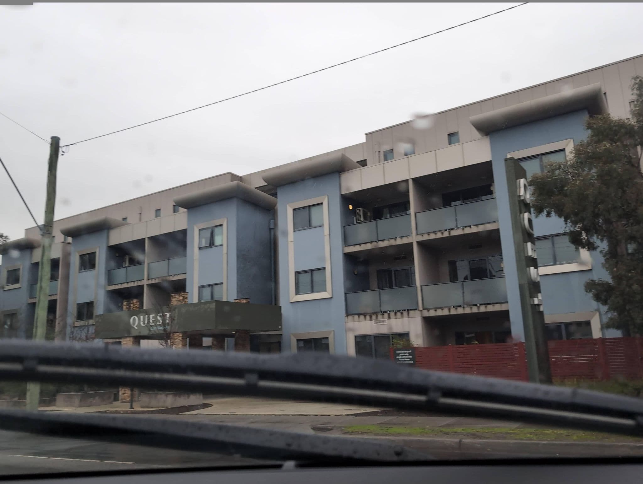 Street view near Quest Apartments, Glen Waverley — © jrickard (CC BY-SA · Mapillary)