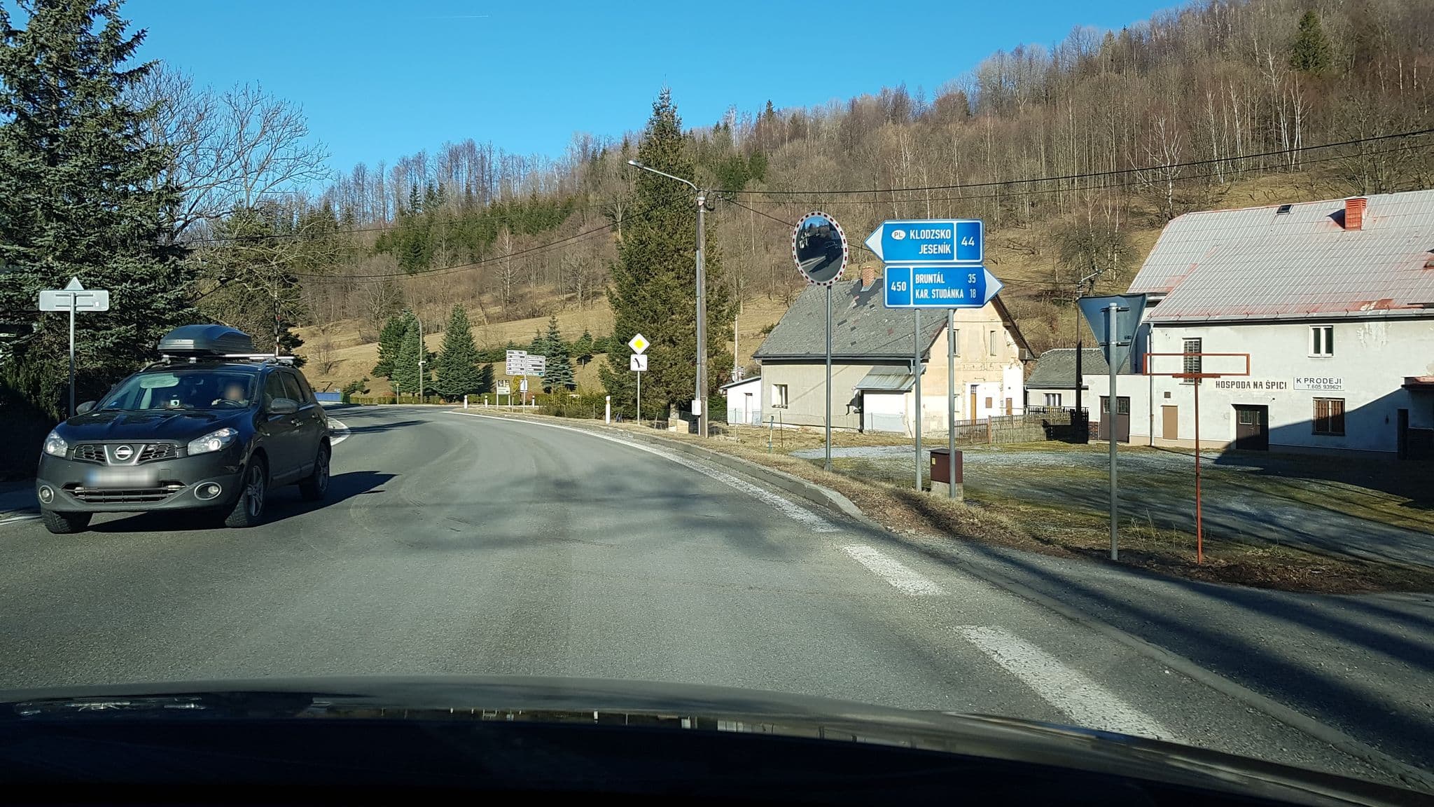 Street view near Penzion Povodí, Bělá pod Pradědem — © richardc (CC BY-SA · Mapillary)